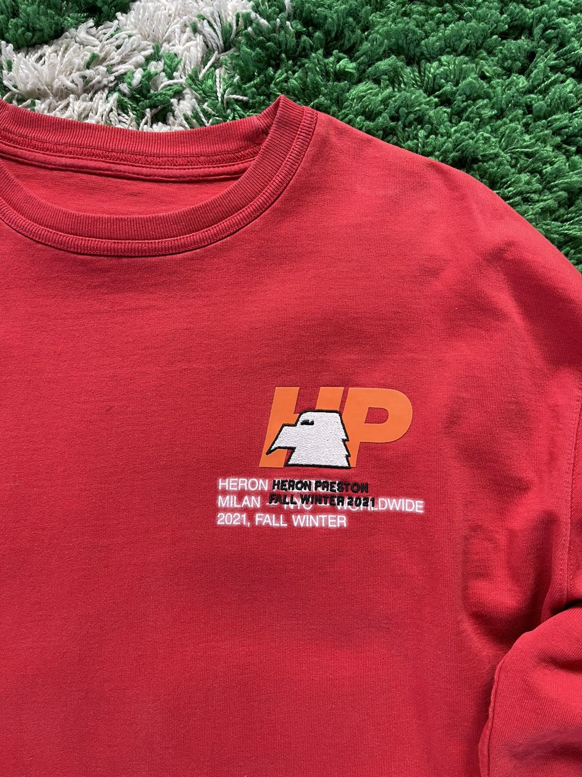 Heron Preston Heron Preston "Eagle" L/S Tee Size US M / EU 48-50 / 2 - 2 Thumbnail