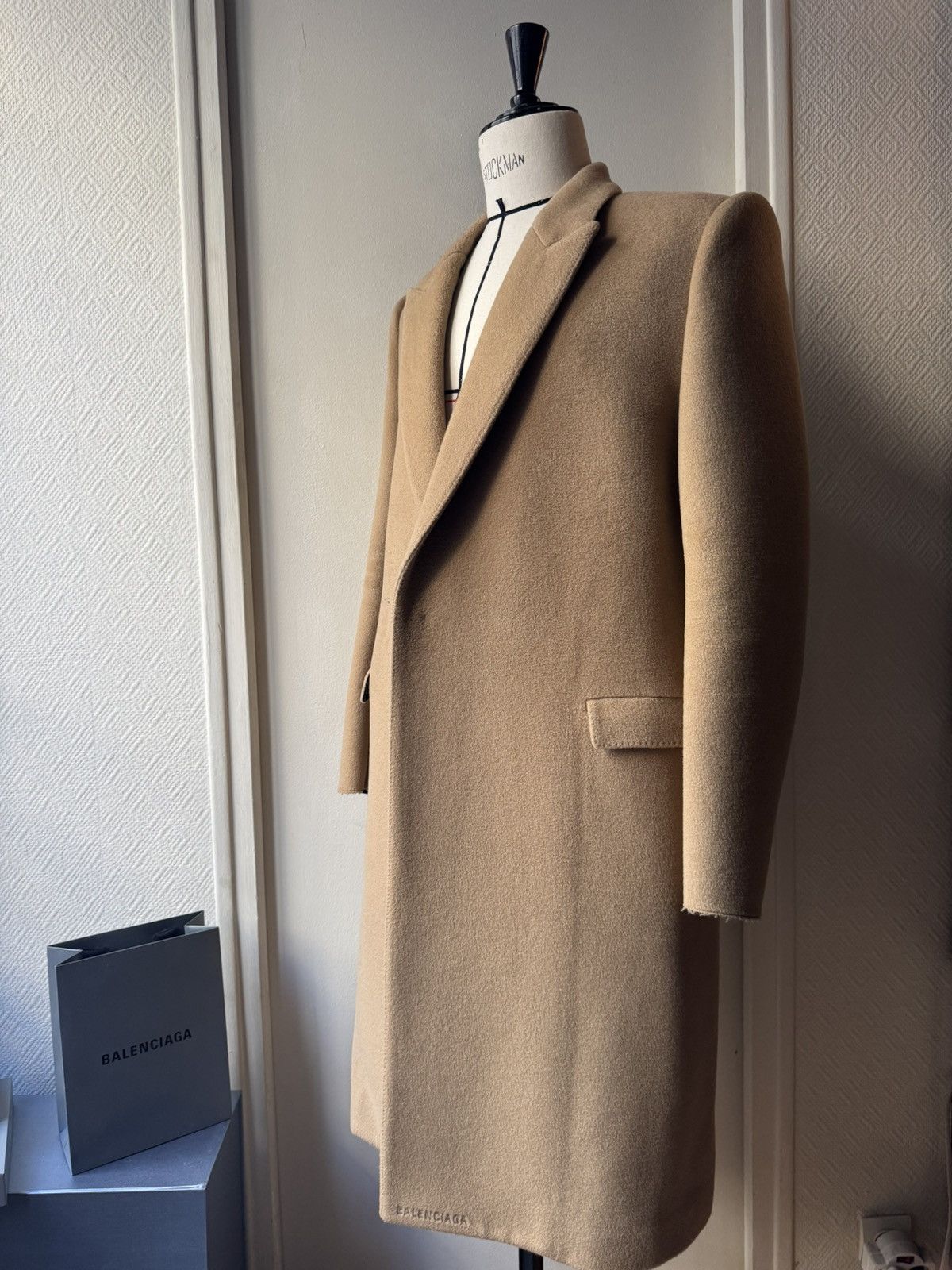 Balenciaga 🔥 Cashmere - Wool Coat Balenciaga Size US M / EU 48-50 / 2 - 1 Thumbnail
