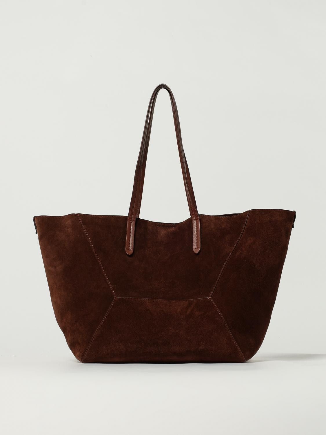 Brunello Cucinelli Brunello Cucinelli Shoulder Bag Woman Burgundy Size ONE SIZE - 1 Thumbnail
