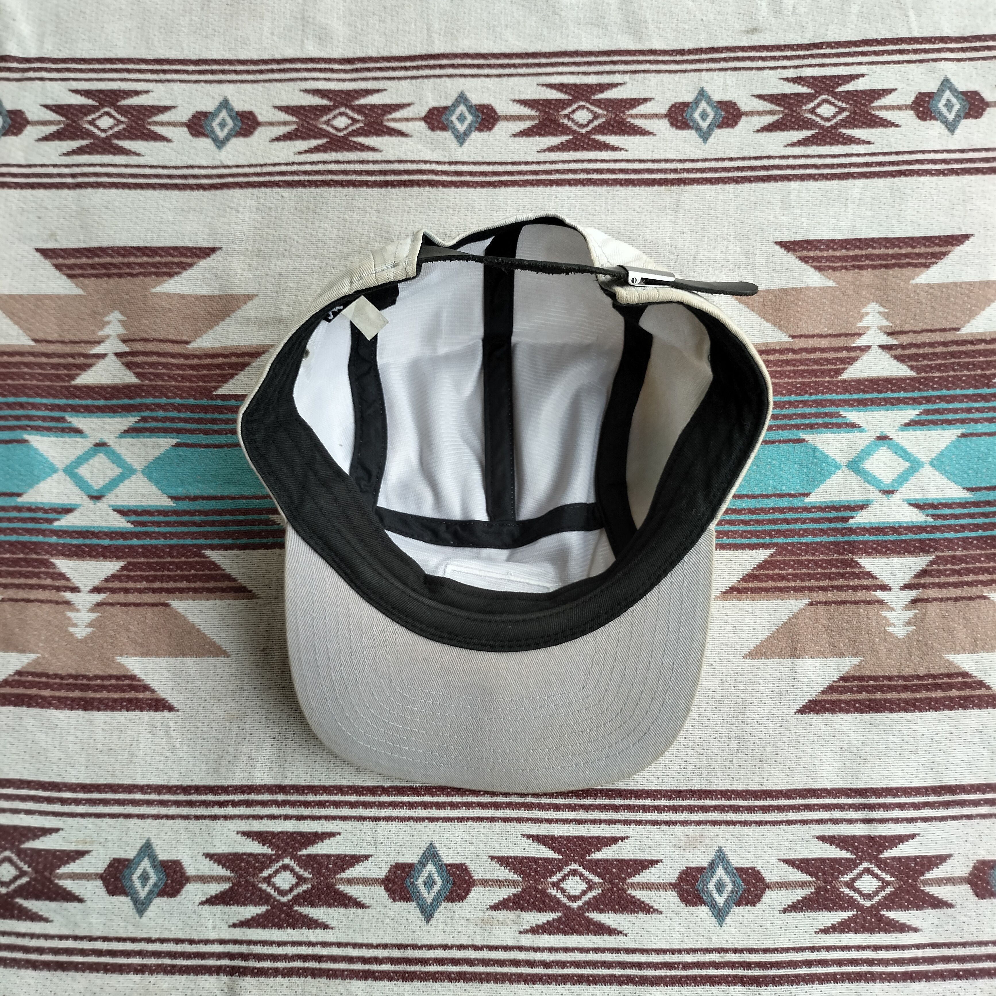 Oakley FW22 Oakley five panel camp cap leather strap Size ONE SIZE - 8 Thumbnail