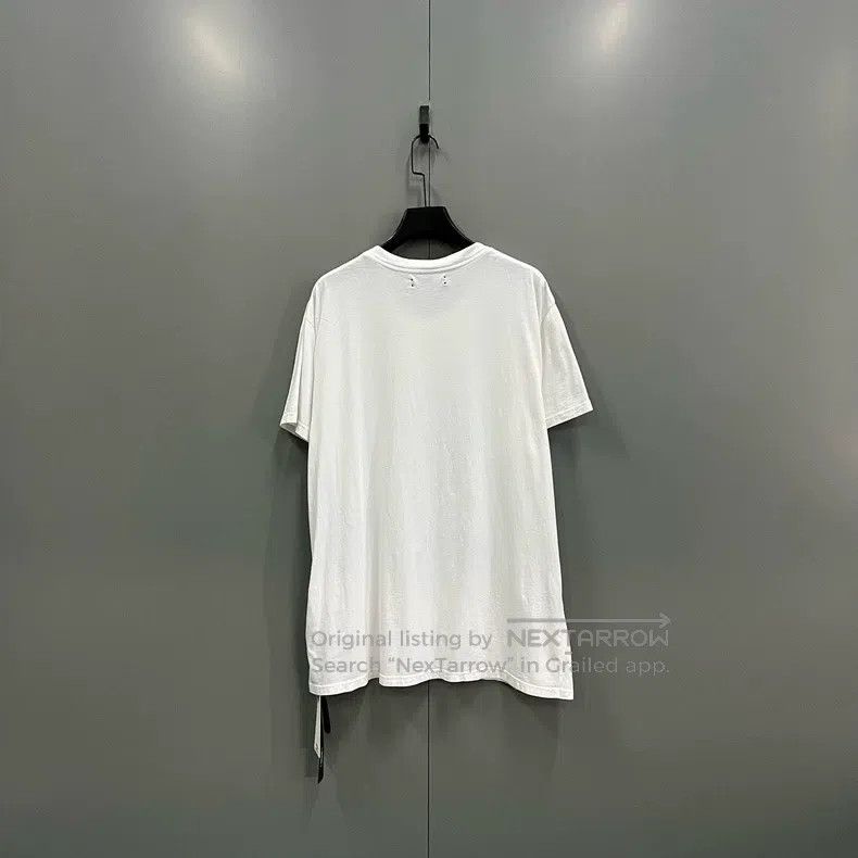 Amiri Amiri Size XL White letter printed short sleeves Size US XL / EU 56 / 4 - 2 Thumbnail