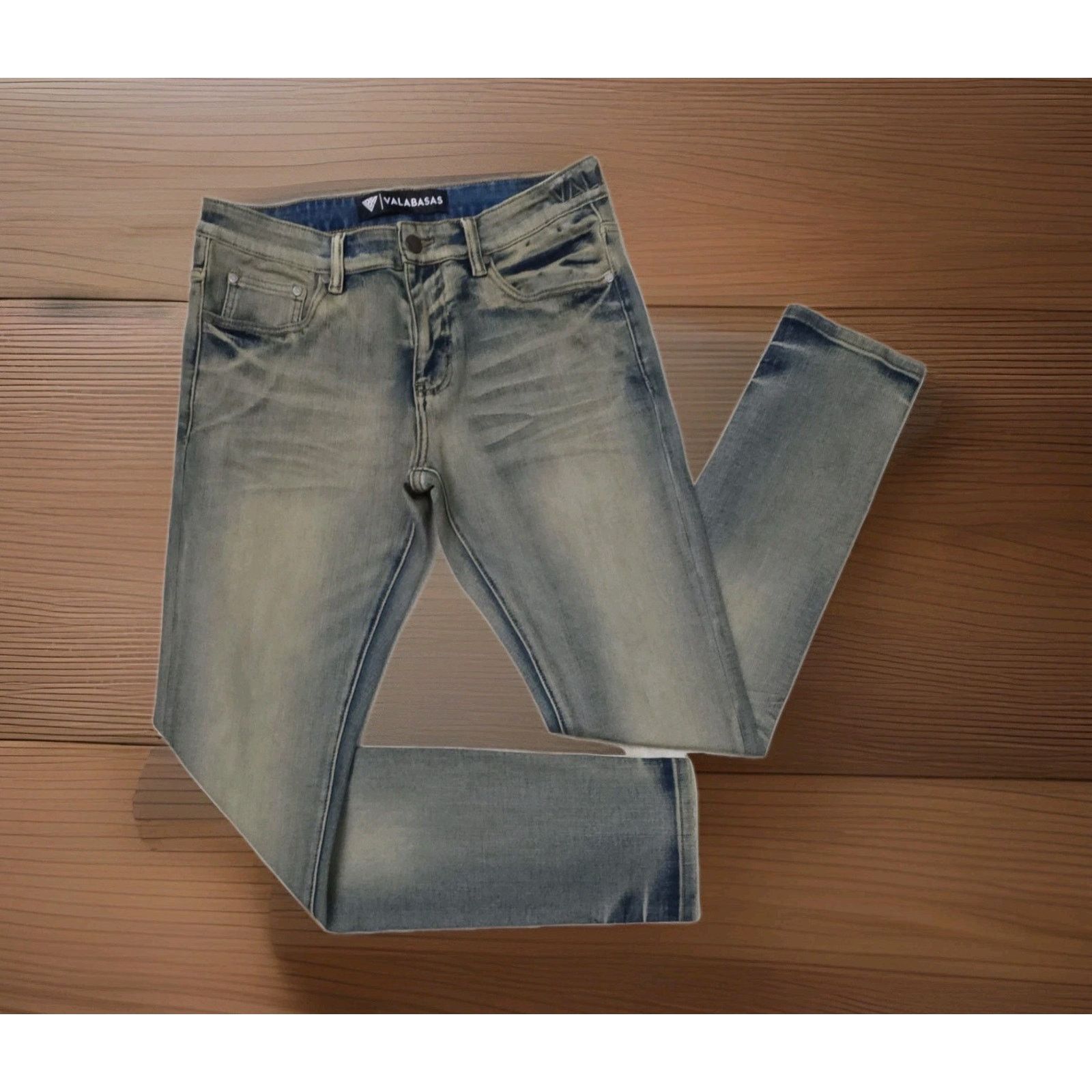 Valabasas Valabasas Skinny Fit Jeans Mr. Flex Medium Vintage Size 32 Size US 32 / EU 48 - 4 Thumbnail