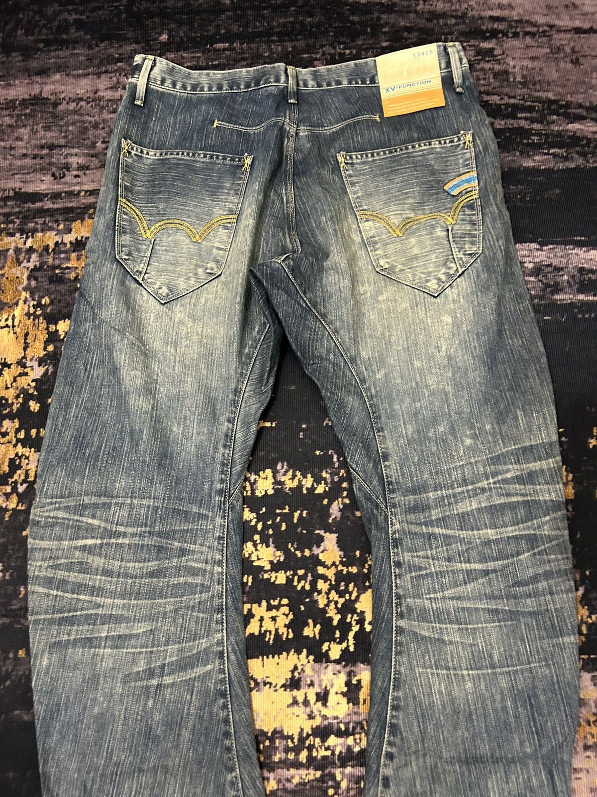 Edwin Edwin Xv Function Japan Spiral Mudwash Jeans Size US 35 - 10 Thumbnail