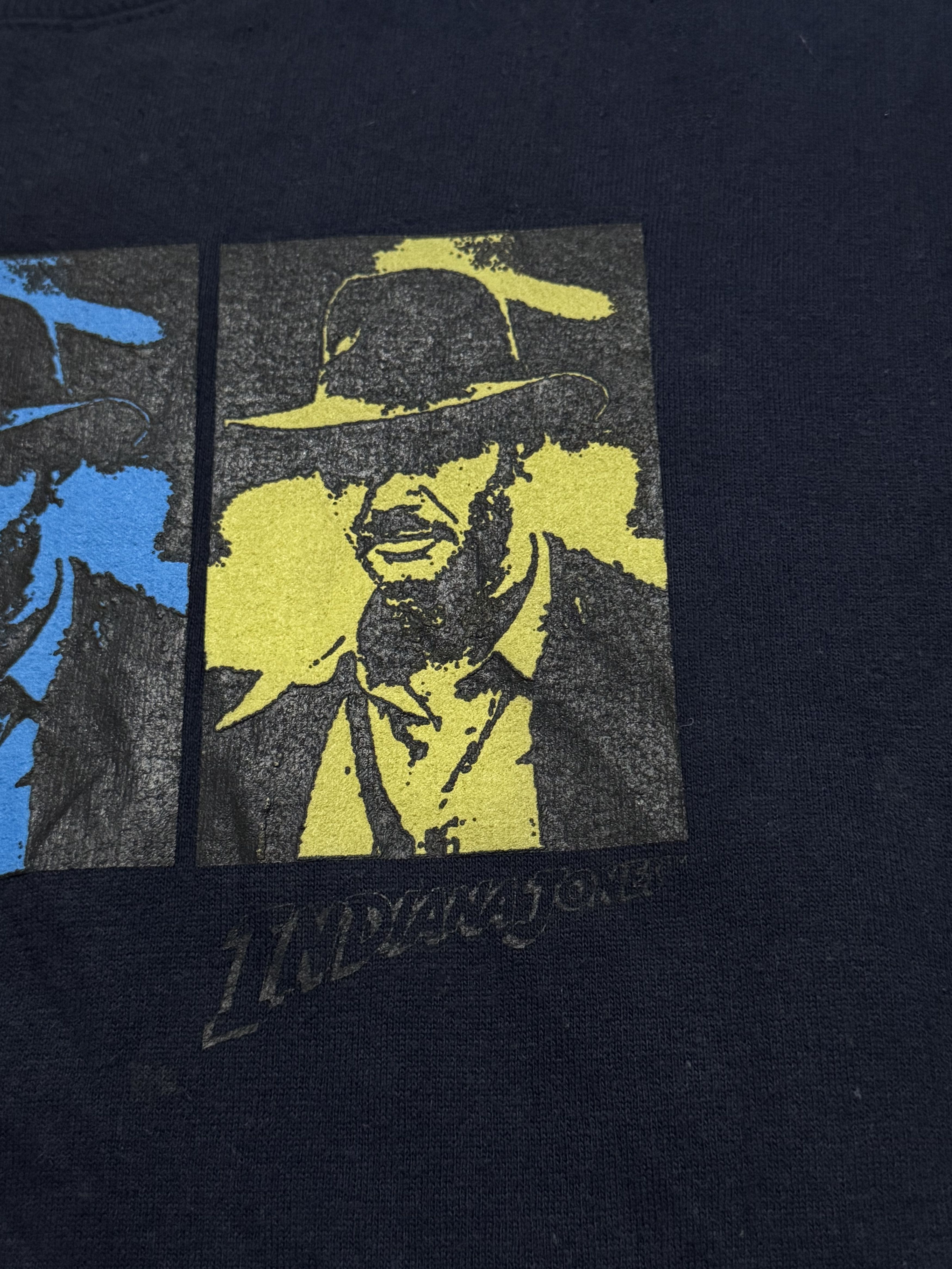 Vintage Vintage 90's INDIANA JONES Sweatshirt Size US L / EU 52-54 / 3 - 4 Thumbnail