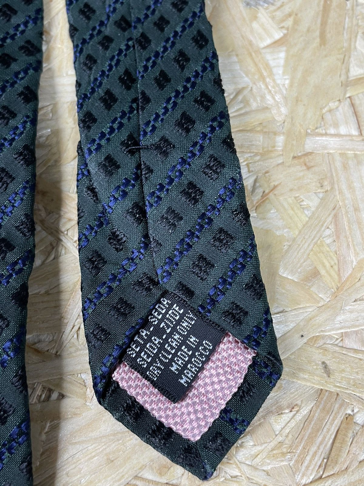 Pink Thomas Pink Made In Marocco Silk Necktie Size ONE SIZE - 6 Thumbnail