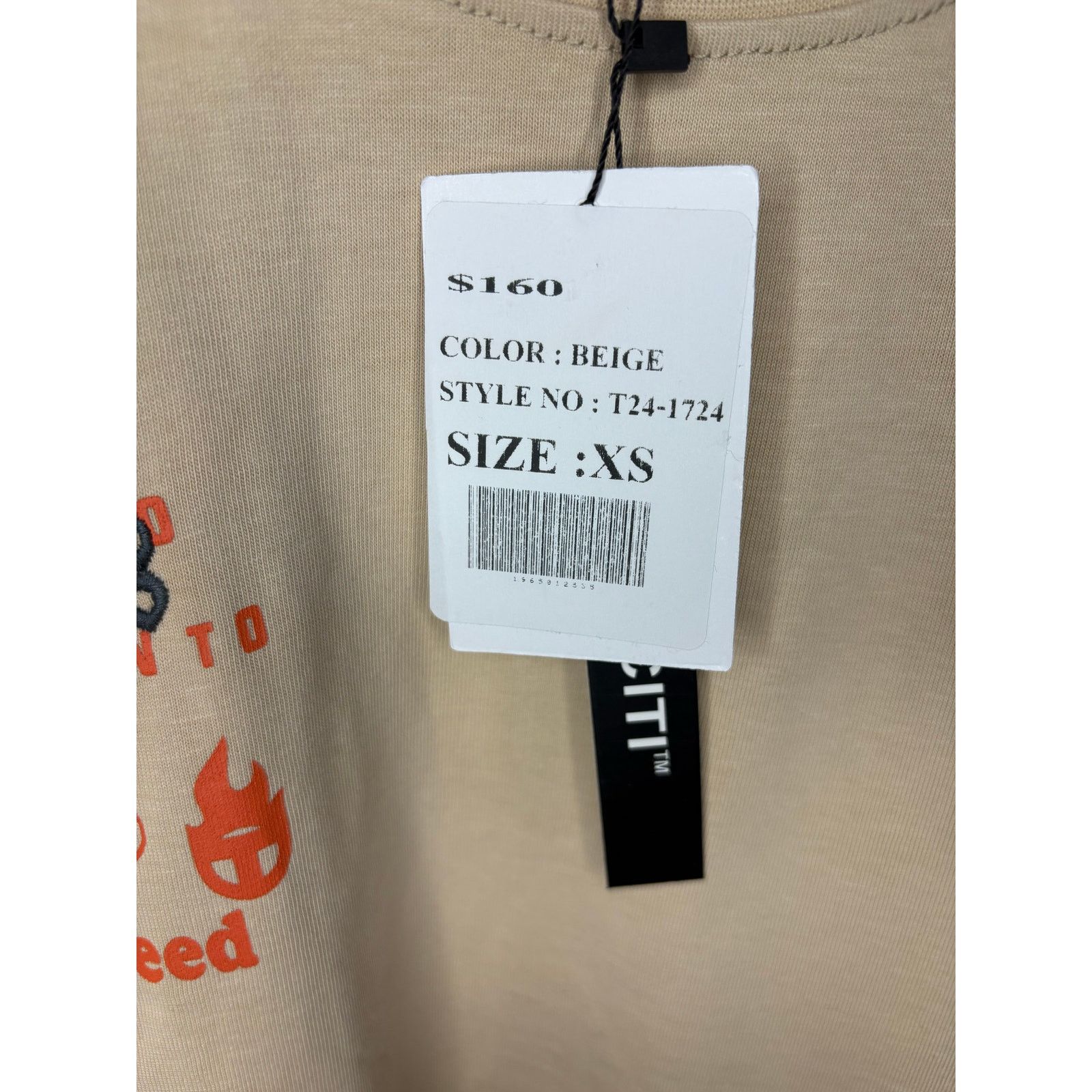Other NWT Sz. XS - Tenaciti Progress Shirt (Tan/Gray/Orange) Size XS / US 0-2 / IT 36-38 - 3 Thumbnail