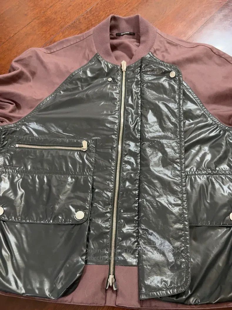 Hermes Hermes Double-faced reversible jacket, colors dark green a Size US M / EU 48-50 / 2 - 4 Thumbnail