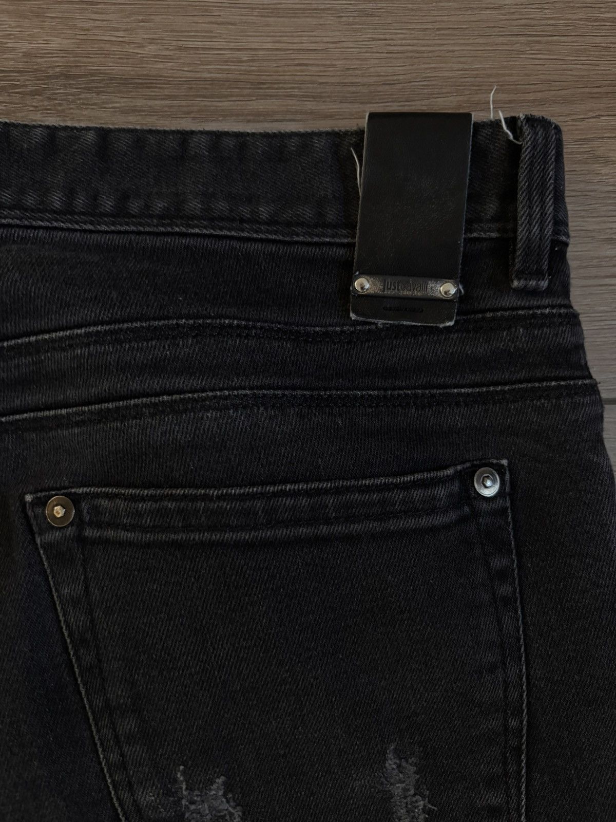 Just Cavalli Just Cavalli Men’s Designer Distressed Denim Jeans Size 52 Size US 35 - 7 Thumbnail