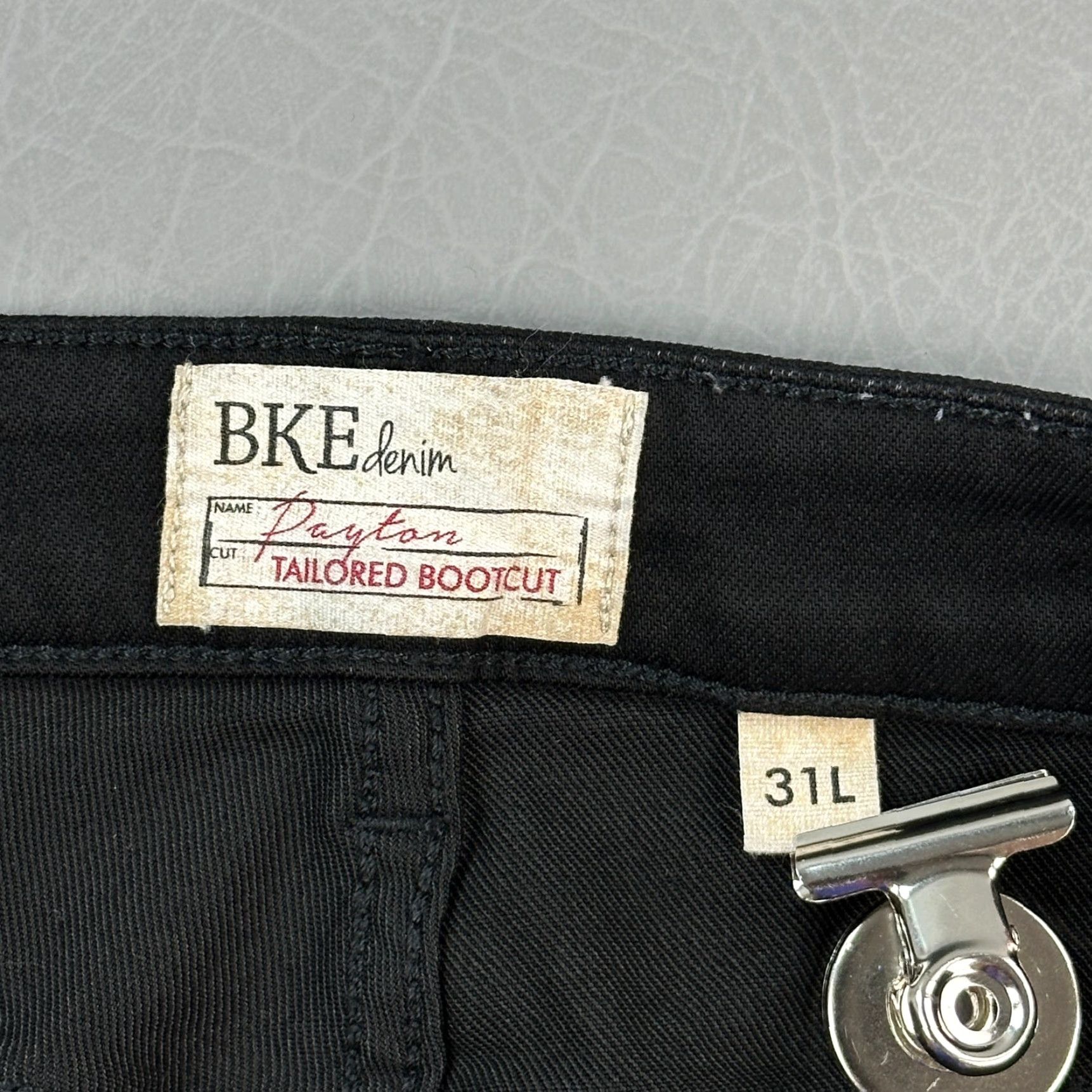 BKE Buckle BKE Payton Jeans Women’s 31 L 33x34 Black Denim Bootcut Stretch Shirt? Size 24" / US 00 / IT 34 - 6 Thumbnail
