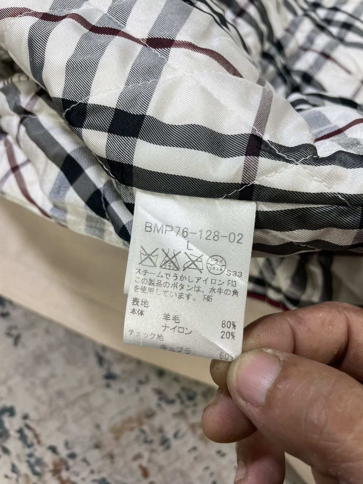 Burberry Burberry Black Label Check Lined Duffle Coat Size US L / EU 52-54 / 3 - 19 Thumbnail