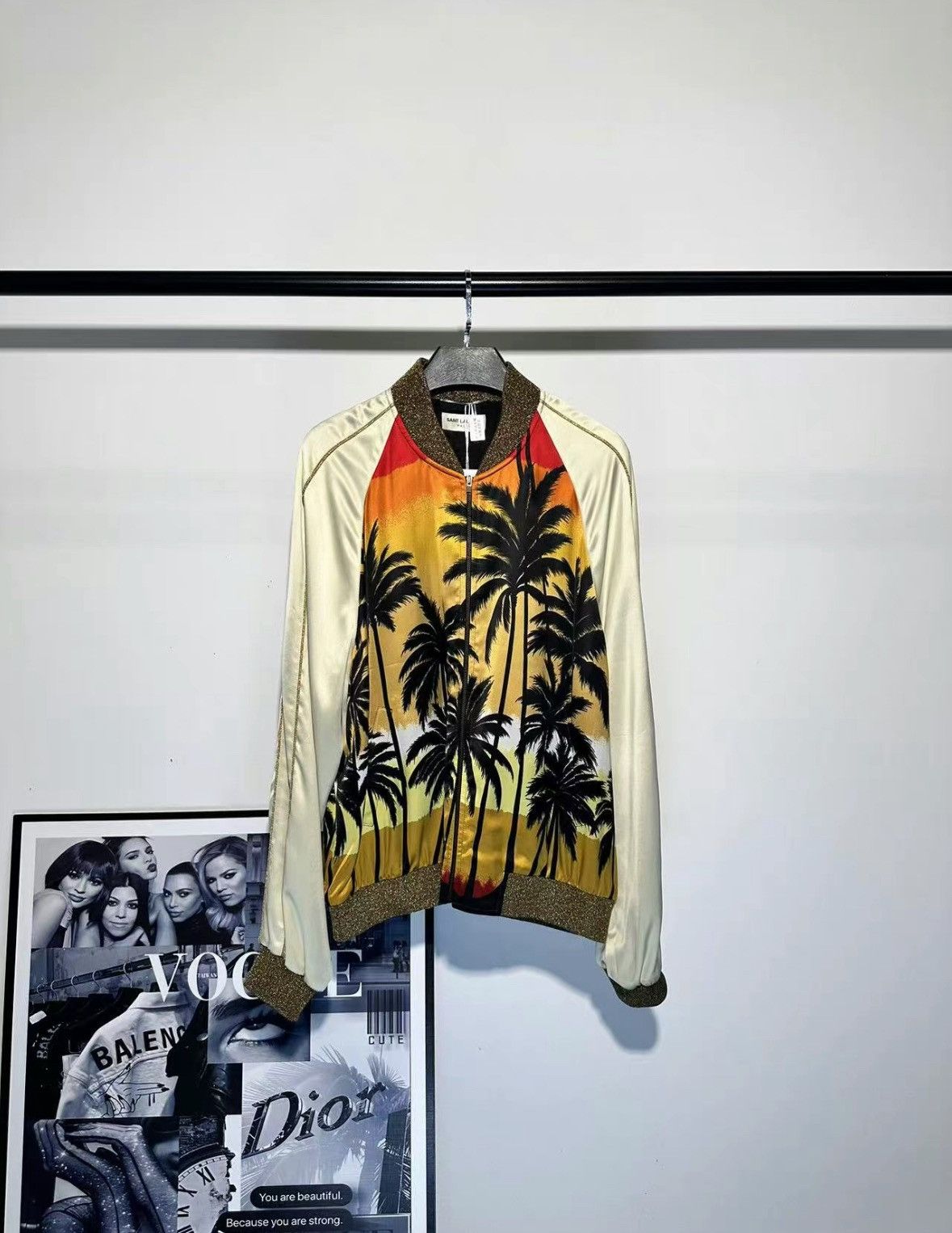 Saint Laurent Paris Saint Laurent Paris 16ss coconut tree jacket-2506 Size US M / EU 48-50 / 2 - 1 Thumbnail
