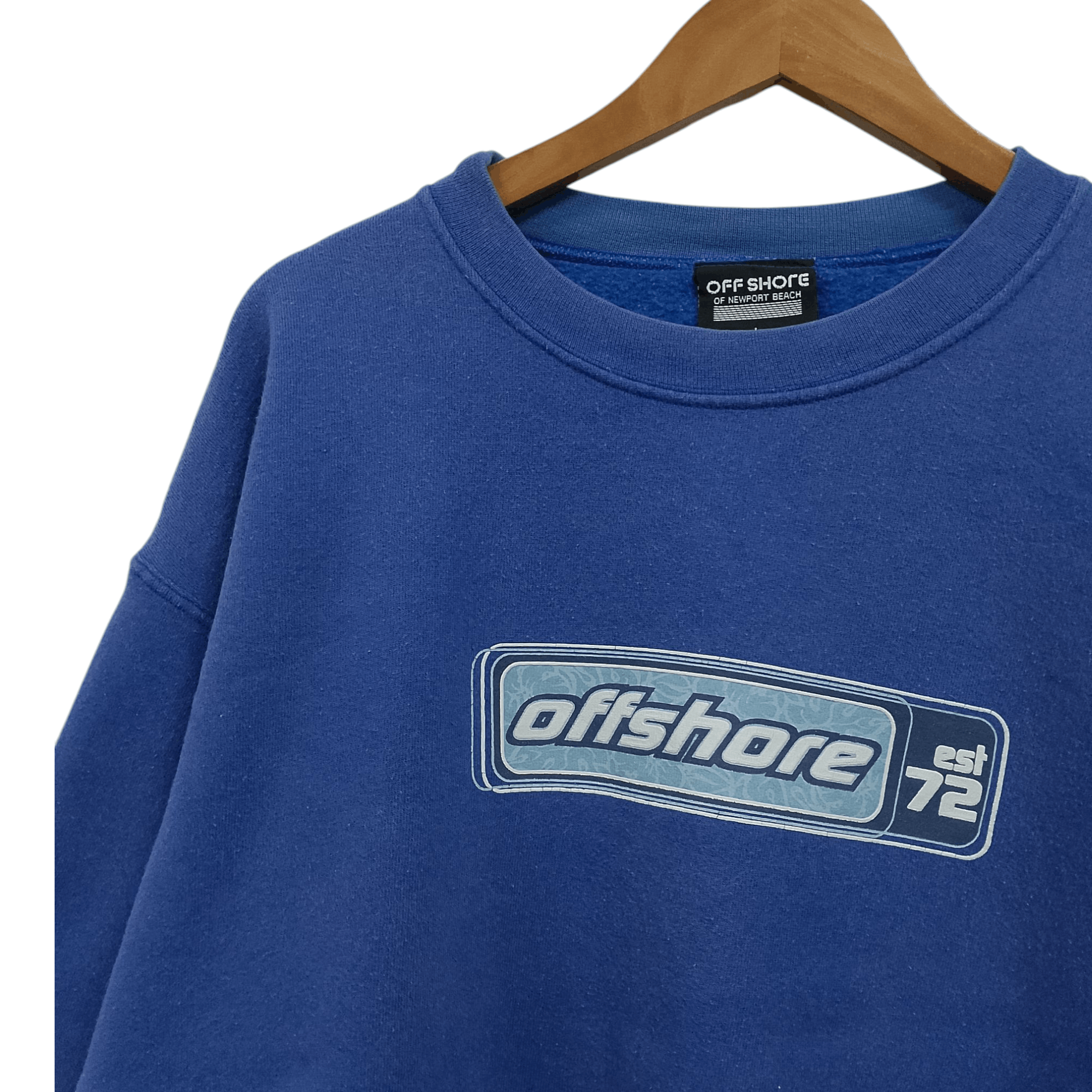 Japanese Brand Vintage Offshore of Newport Beach Sweatshirt Size US L / EU 52-54 / 3 - 6 Thumbnail