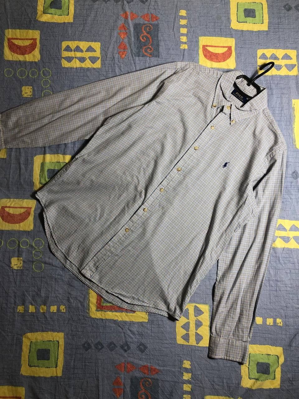 Polo Ralph Lauren × Ralph Lauren × Vintage Vintage POLO RALPH LAUREN Button Up Shirt rare 90s Size US L / EU 52-54 / 3 - 3 Thumbnail