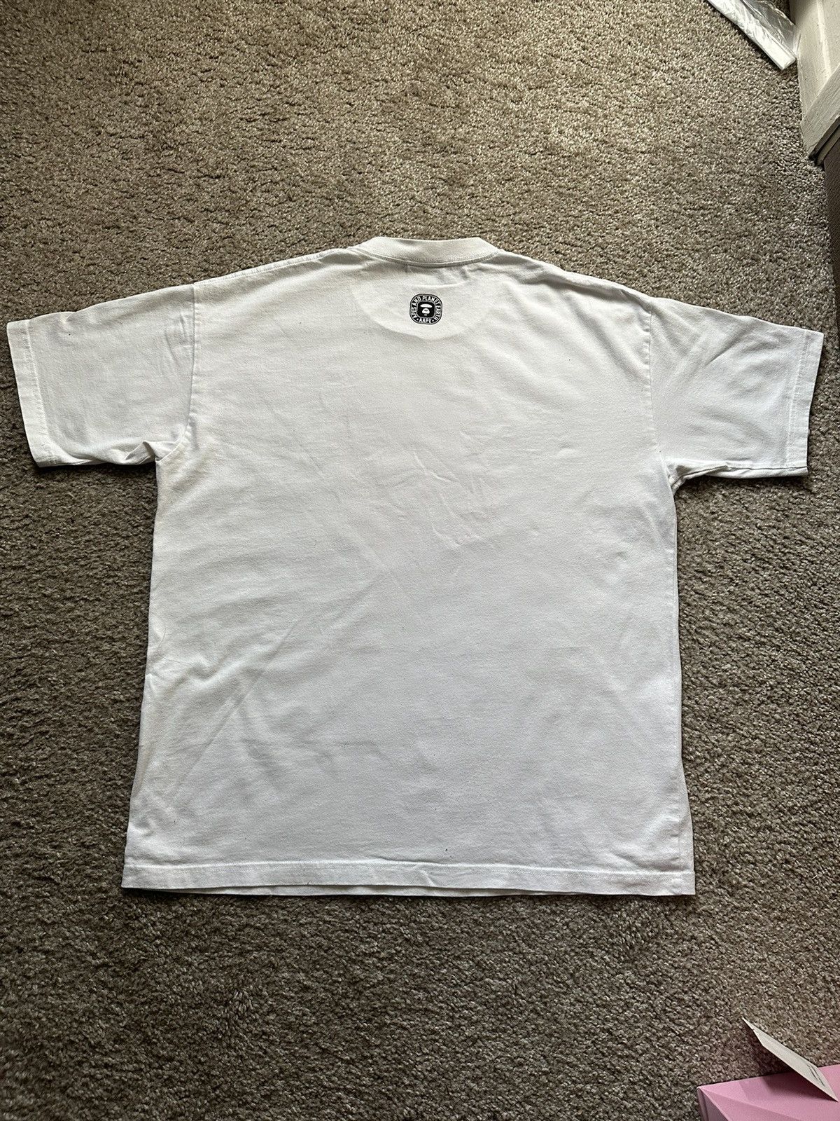 Aape AAPE MOONFACE PRINTED TEE Size US L / EU 52-54 / 3 - 3 Thumbnail