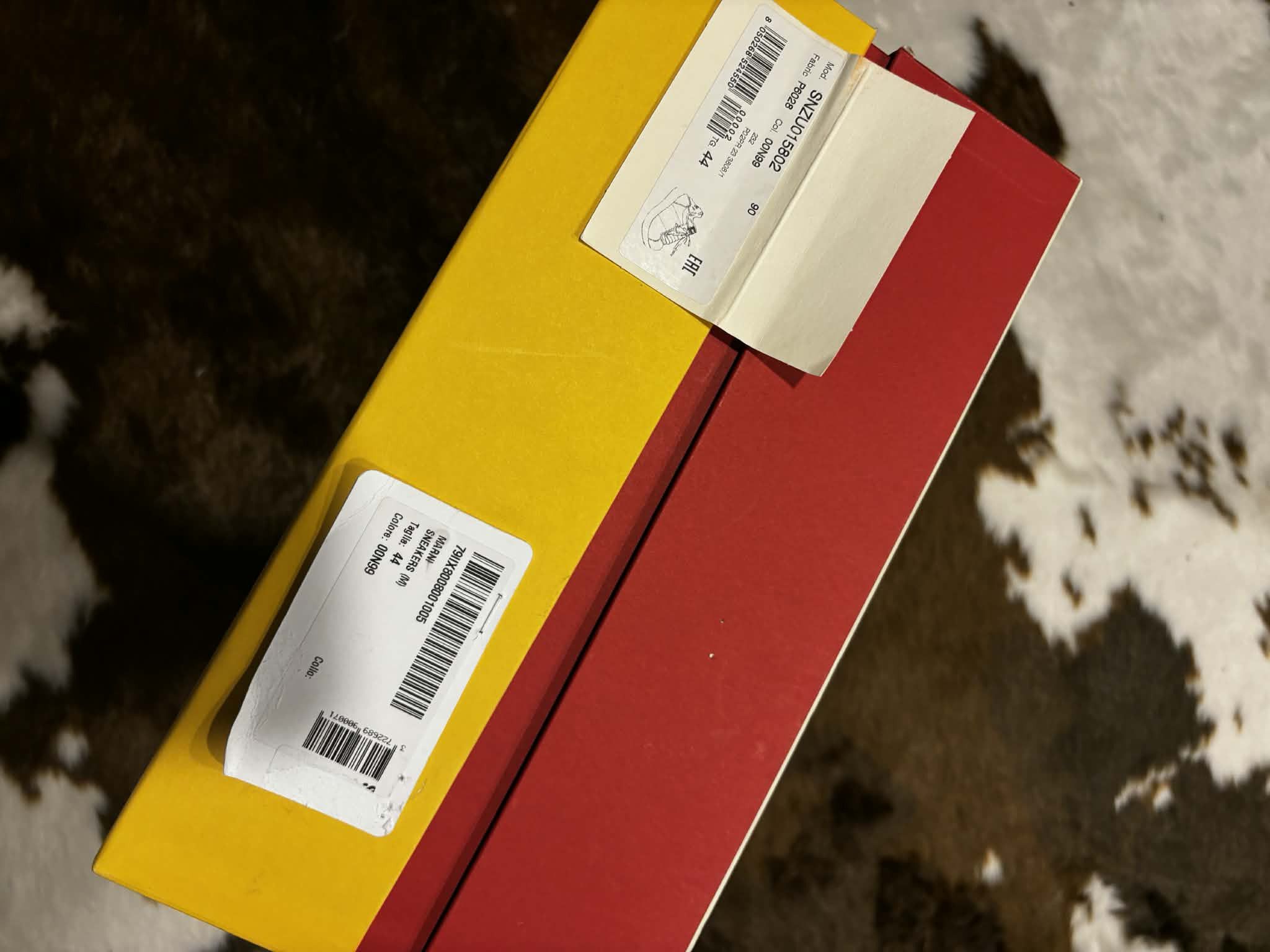 Marni Marni Leather Sneakers, authentic, rare, chunky Size US 11 / EU 44 - 14 Thumbnail
