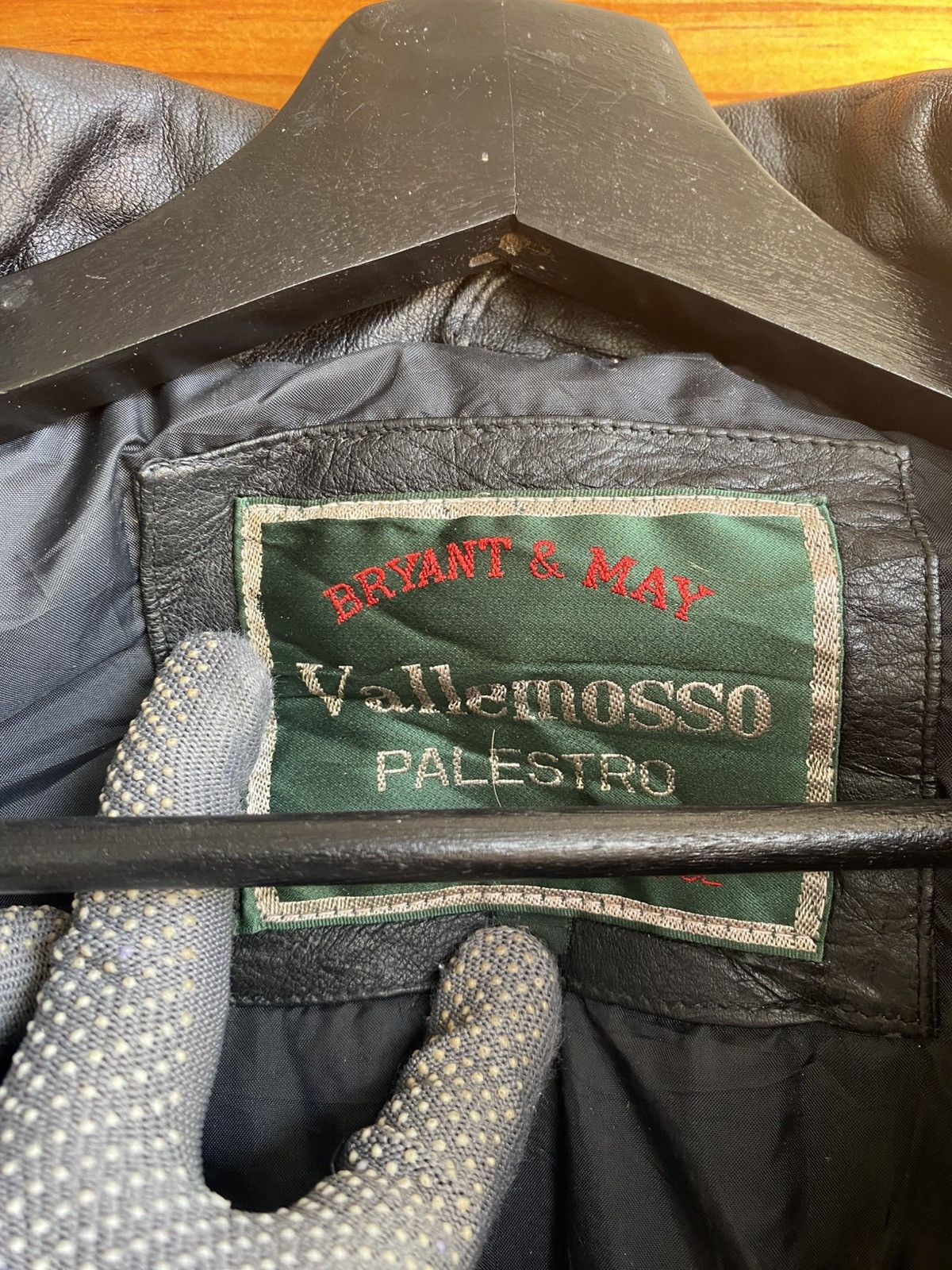 Vintage Vintage 1980s Bryant May Vallermosso Palestro Leather Jacket Size US L / EU 52-54 / 3 - 9 Thumbnail