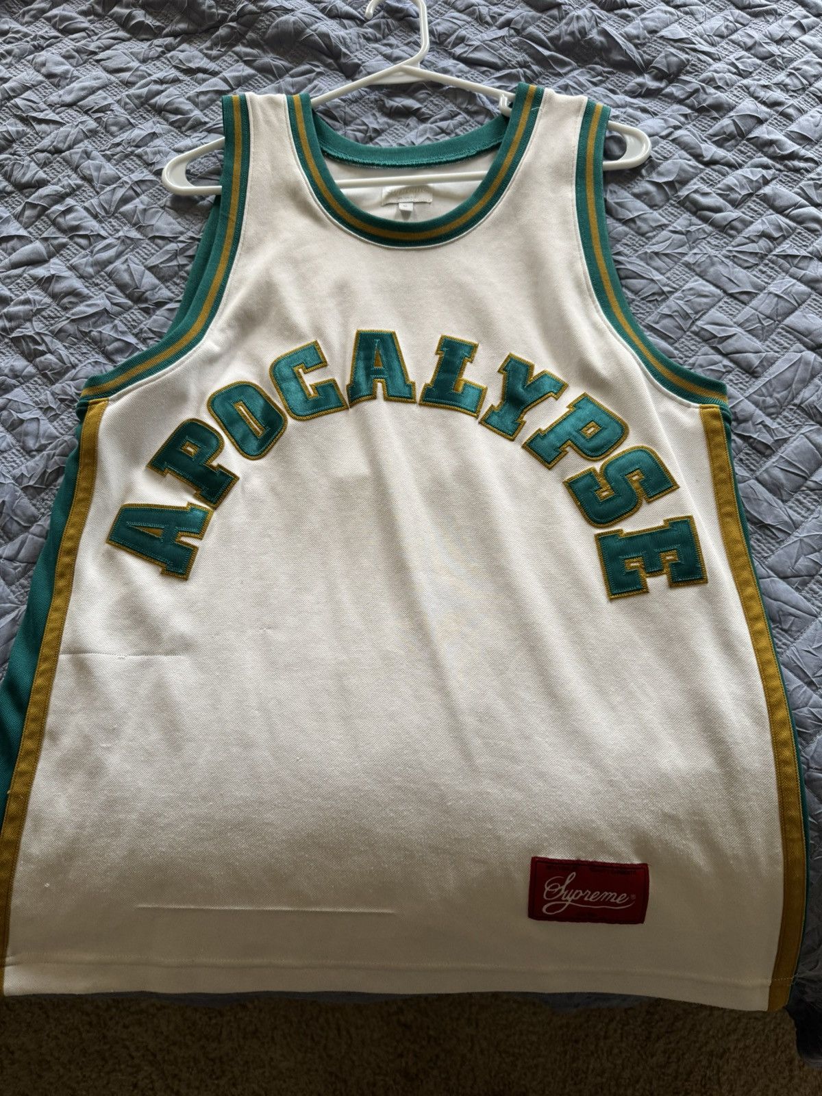 Supreme SUPREME APOCALYPSE JERSEY 2016 Size US M / EU 48-50 / 2 - 1 Thumbnail
