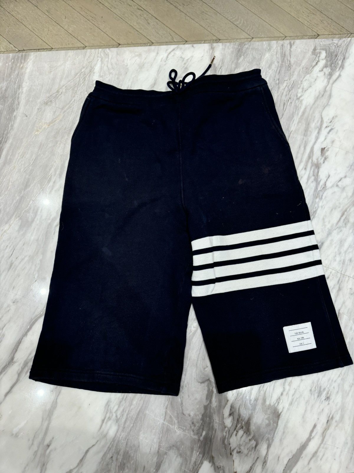Thom Browne Thom Brown Navy Blue Shorts Size US 40 / EU 56 - 7 Thumbnail