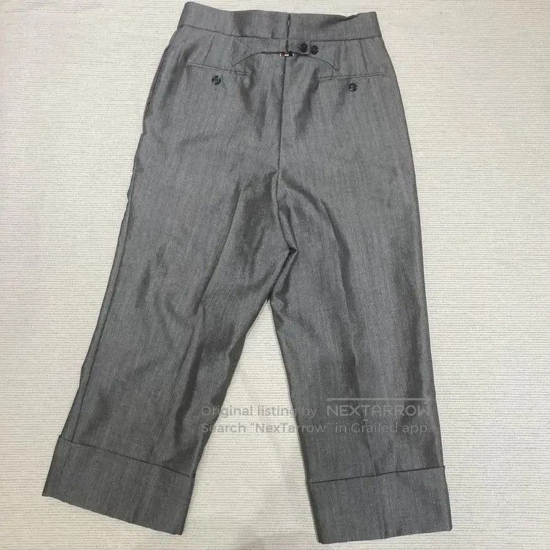 Thom Browne Thom Browne Gray Women's Casual Pants . Size 26" / US 2 / IT 38 - 2 Thumbnail