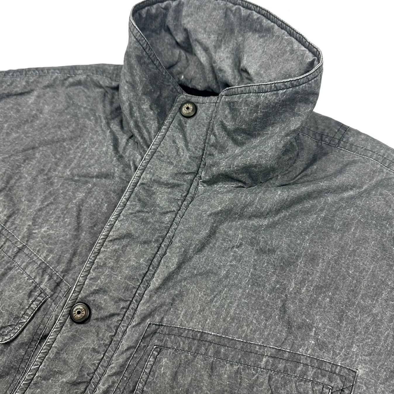 Helly Hansen VINTAGE Helly Hansen Jacket Parka Men Gray Medium Full Zip Snap Nylon Insulated Regular Size US M / EU 48-50 / 2 - 2 Thumbnail