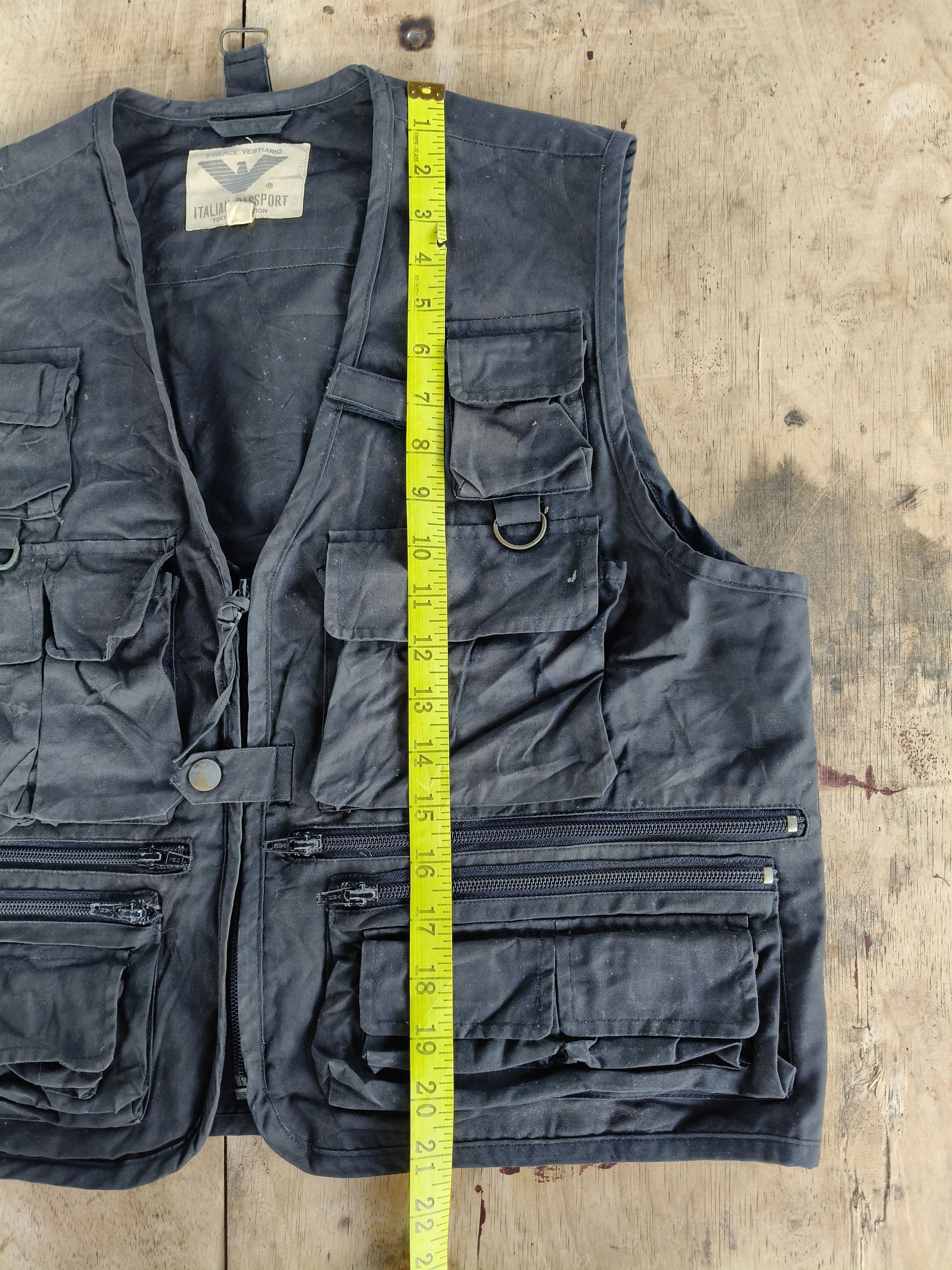 Designer Italian Designer Multipocket VEST Size US M / EU 48-50 / 2 - 10 Thumbnail