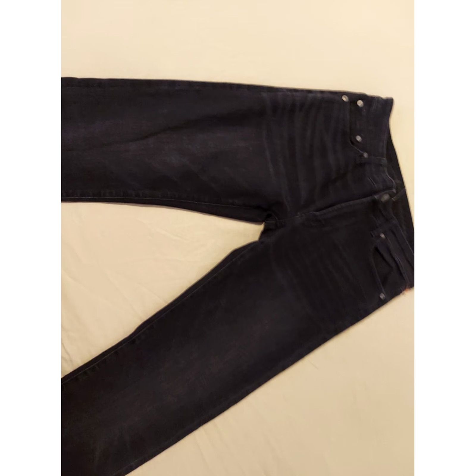American Eagle Outfitters VINTAGE American Eagle Outfitters Jeans 32x34 Black Denim Pants Slim Straight Stretch Mens Jeans 32 34 Black Size US 32 / EU 48 - 3 Thumbnail