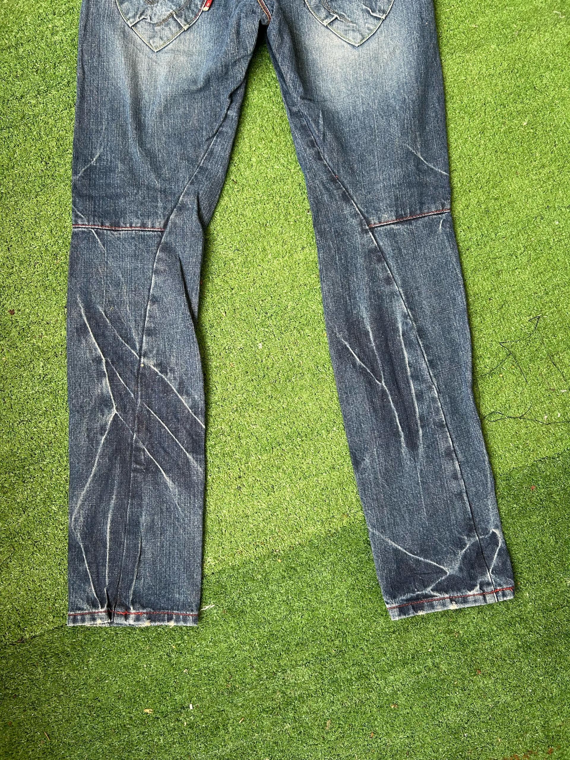 Vintage Vintage Botte Twist Leg Denim W 31 L40 Size US 31 - 8 Thumbnail