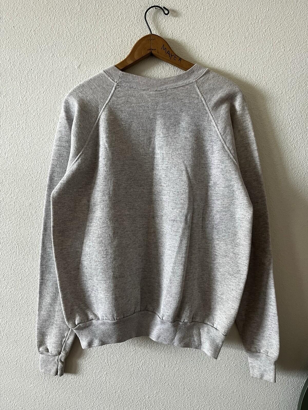 Hanes Vintage Pannill by Hanes Blank Grey Crewneck - XL Size US XL / EU 56 / 4 - 4 Thumbnail