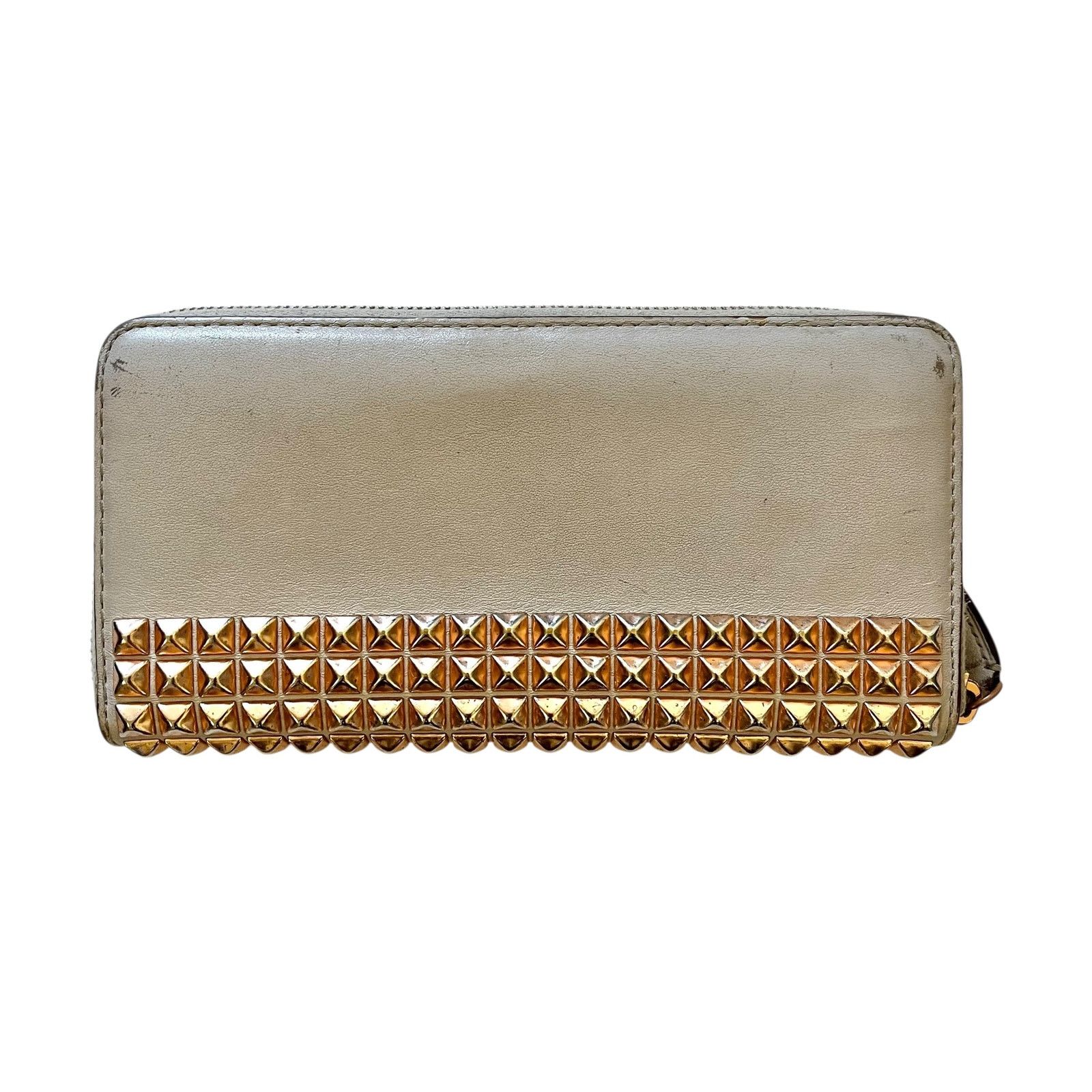 Coach Coach Legacy Studded Accordion Parchment Leather Zip Wallet Size ONE SIZE - 2 Thumbnail