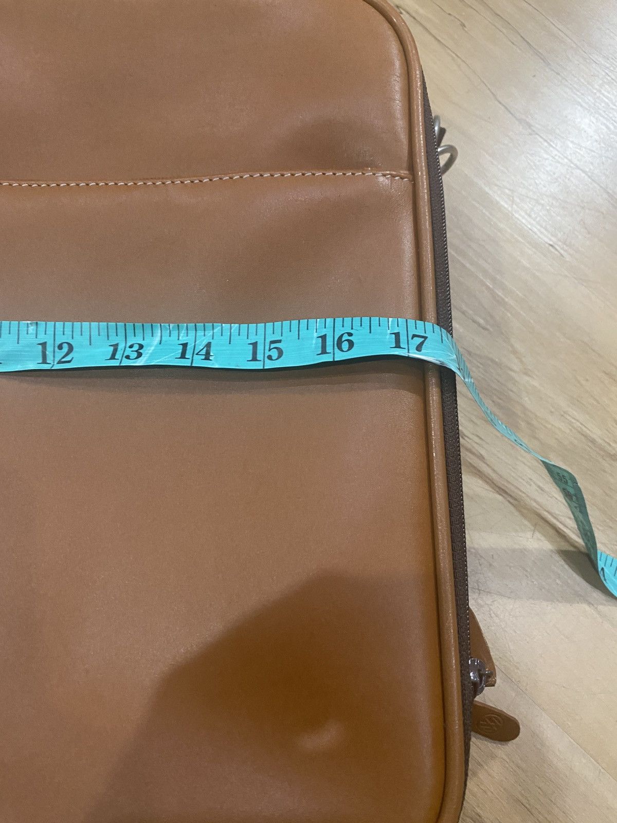 Genuine Leather × Vintage Vintage Volkswagen leather travel beg / cross bag Size ONE SIZE - 10 Thumbnail