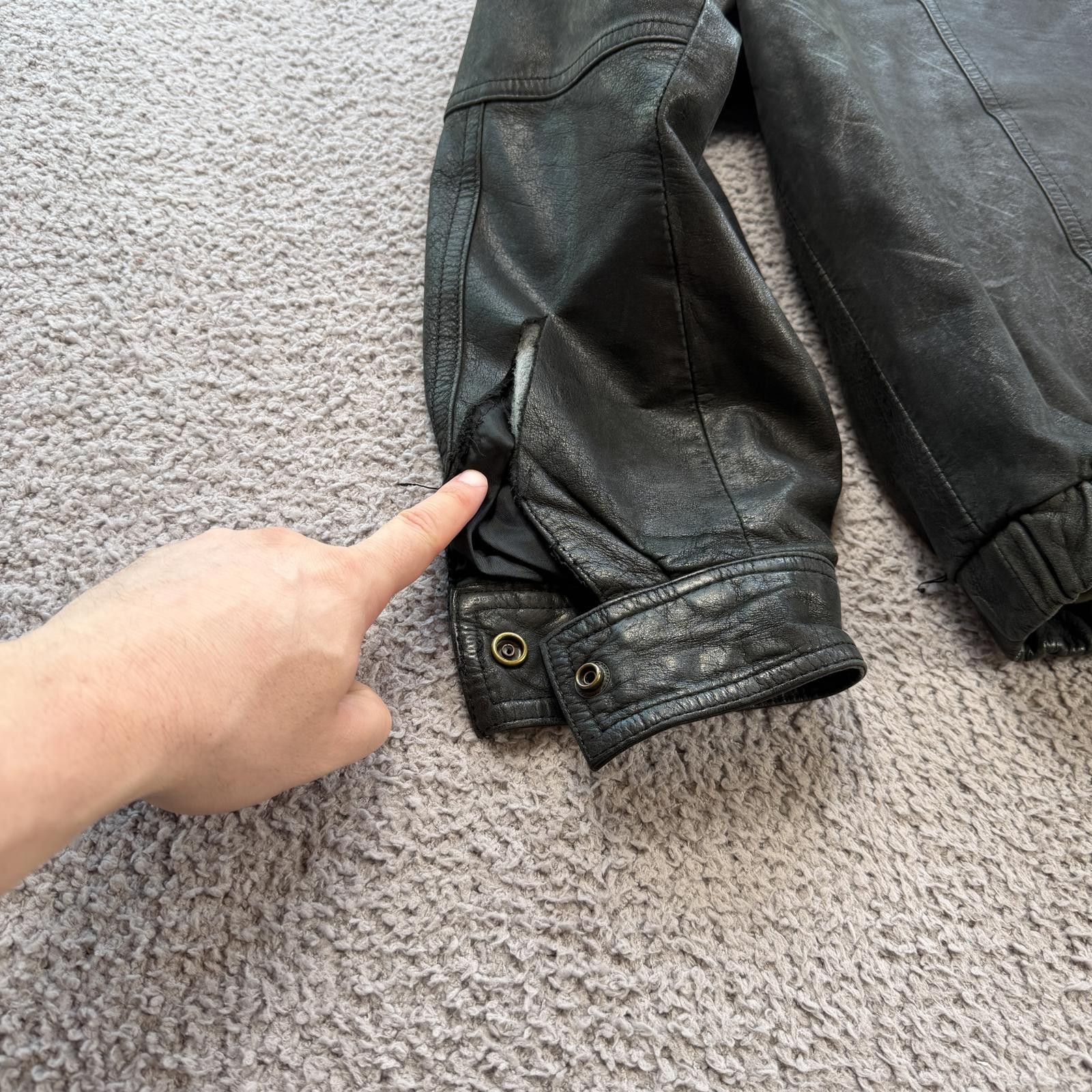 New Zealand Outback Vintage 90s New Zealand Outback Genuine Leather Jacket XL Size US XL / EU 56 / 4 - 8 Thumbnail