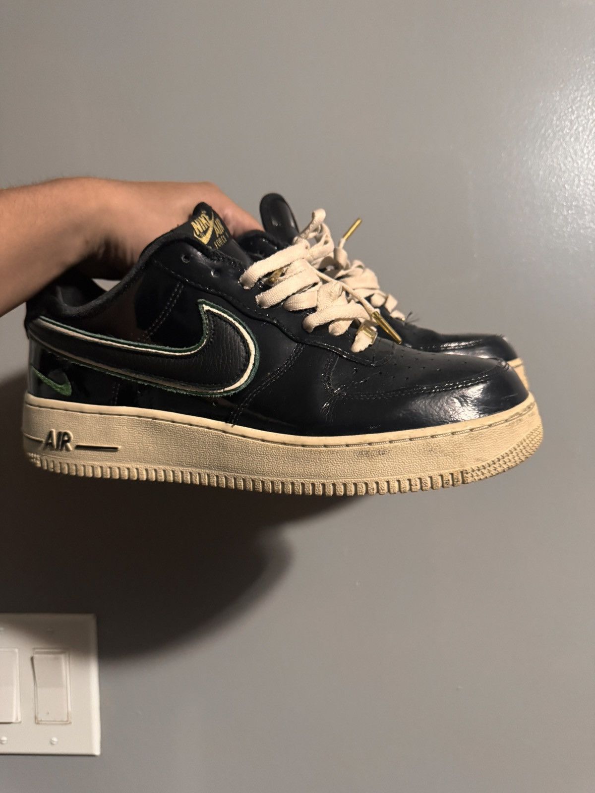 Nike Nike Nigel Sylvester Air Force 1 Patent Leather Size US 9 / EU 42 - 4 Thumbnail