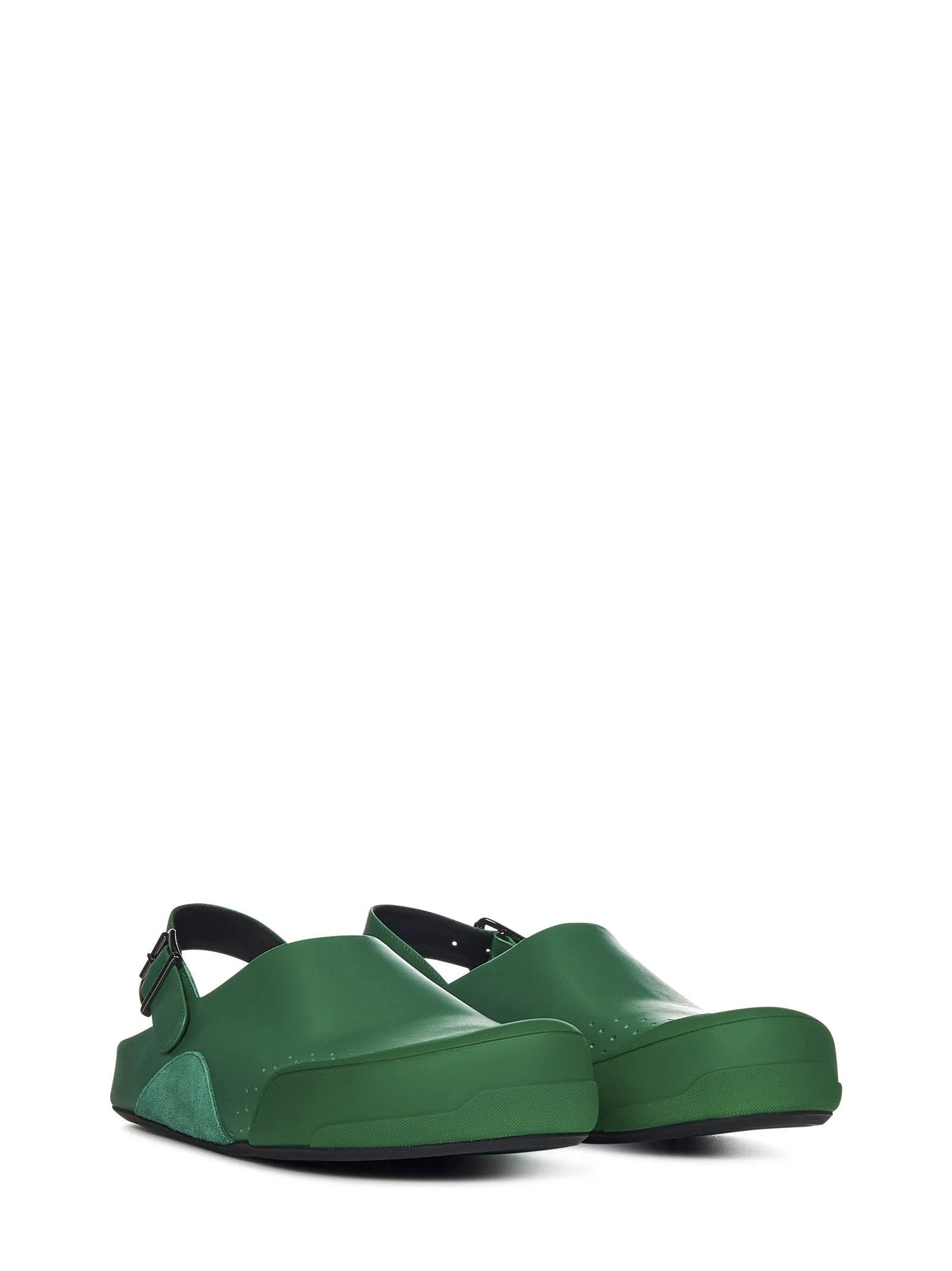 Marni o1srvl11e0724 Dada Sandals in Green Size US 8 / EU 41 - 5 Thumbnail