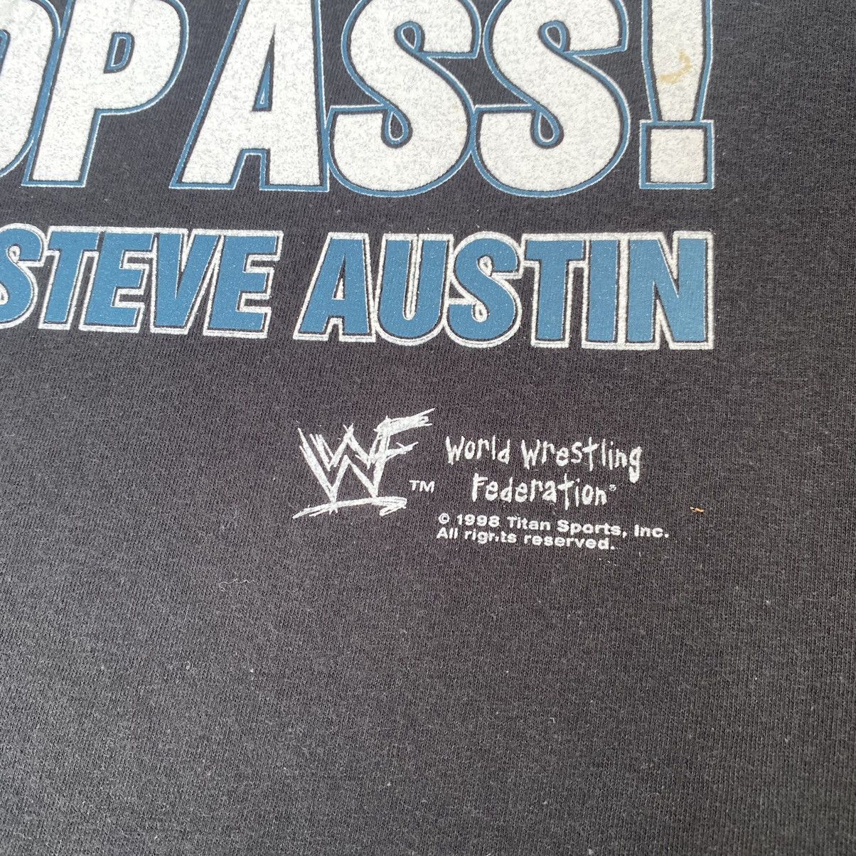 WWE Vintage Very Rare Stone Cold WWE 1998 Tee Size US XL / EU 56 / 4 - 5 Thumbnail