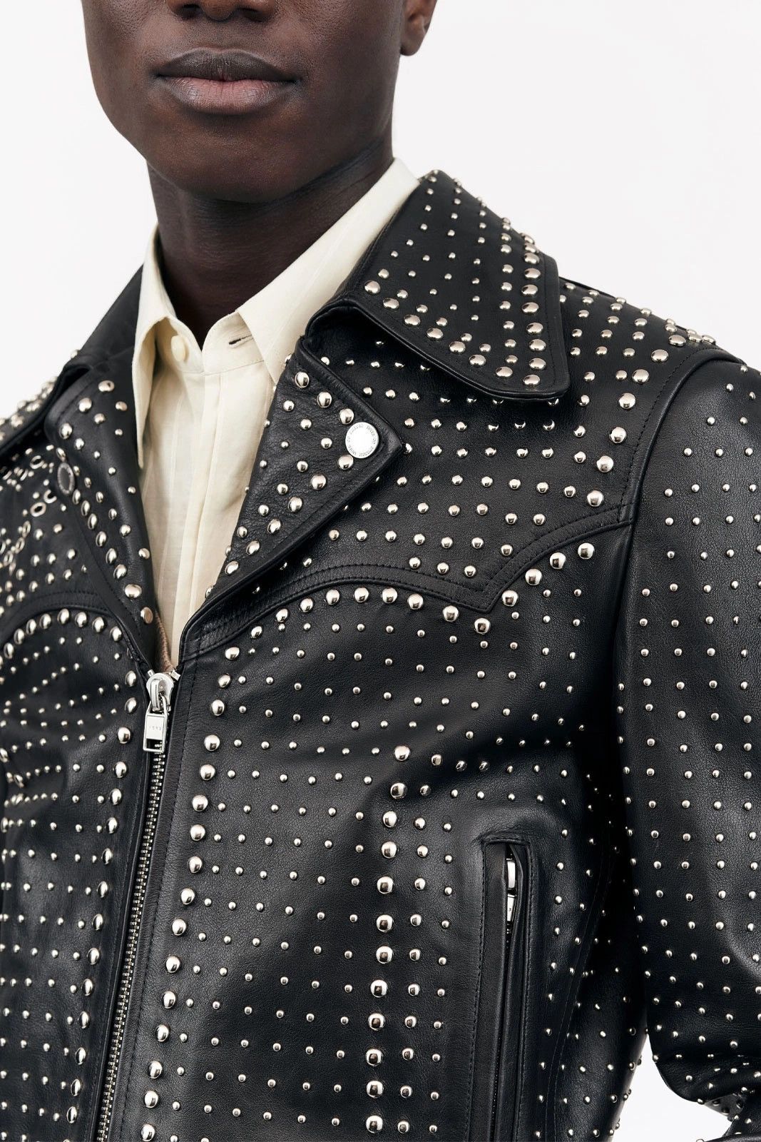 Tiger of Sweden Studded leather jacket Size US M / EU 48-50 / 2 - 5 Thumbnail