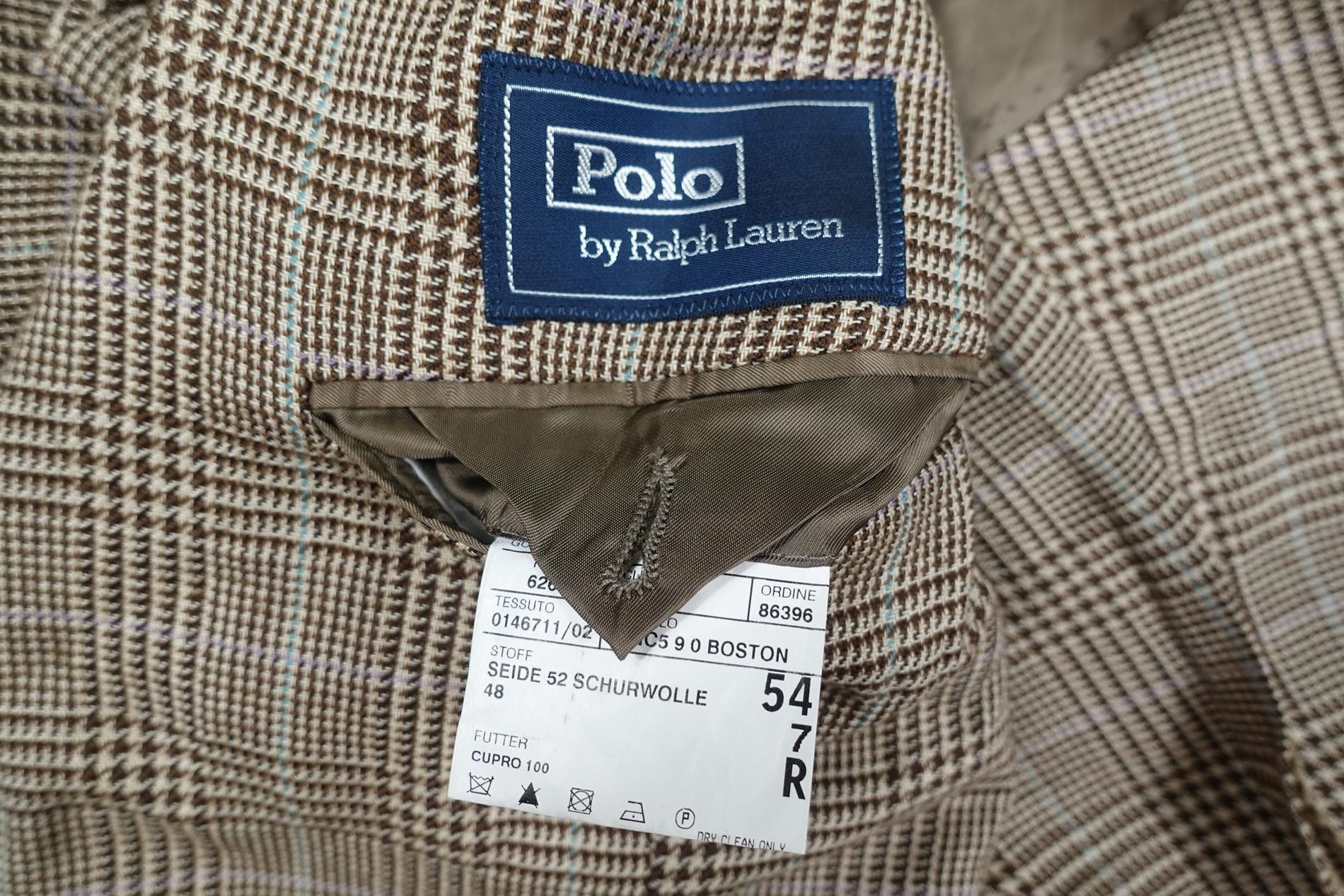 Polo Ralph Lauren Polo Ralph Lauren Blazer Jacket Coat Herringbone Silk 54 Size 54R - 4 Thumbnail