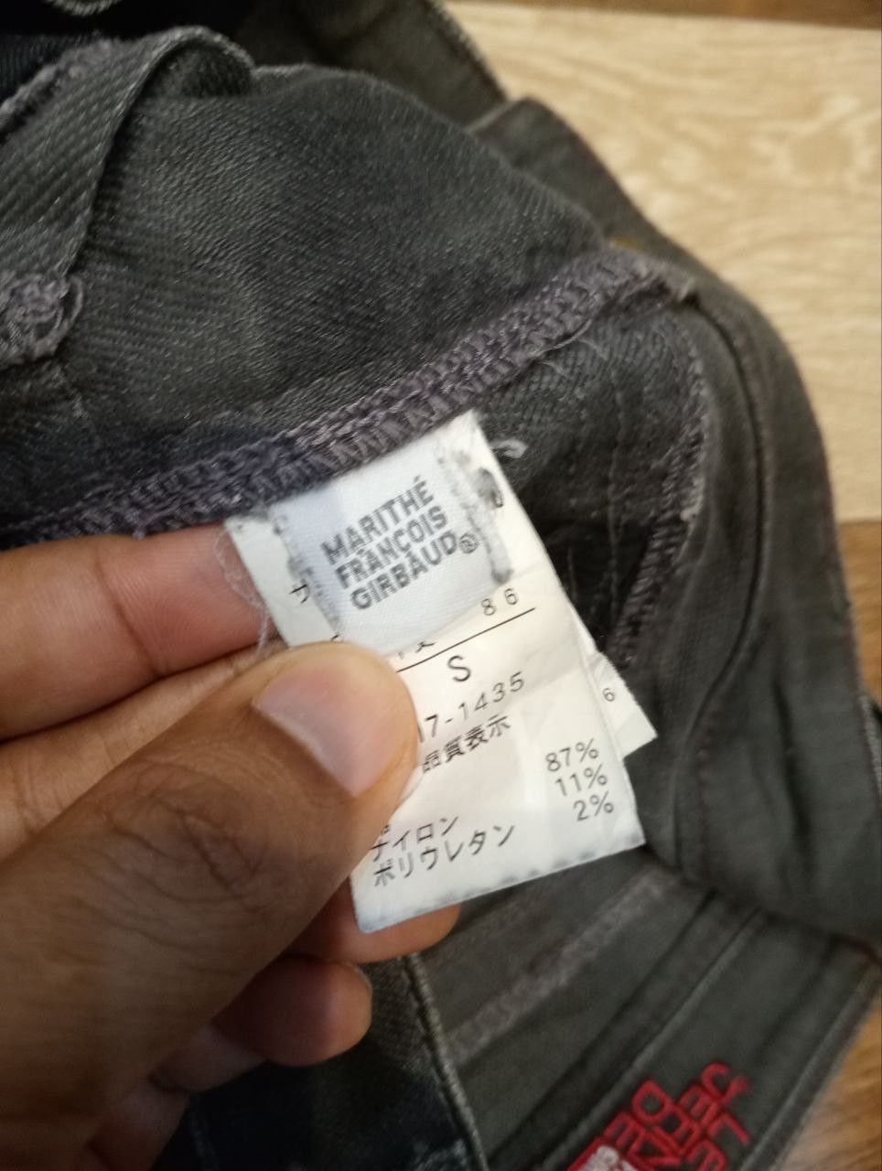 Marithe + Francois Girbaud LE JEAN DE MARITHE FRANCOIS GIRBAUD STRETCH JEANS Size US 30 / EU 46 - 9 Thumbnail