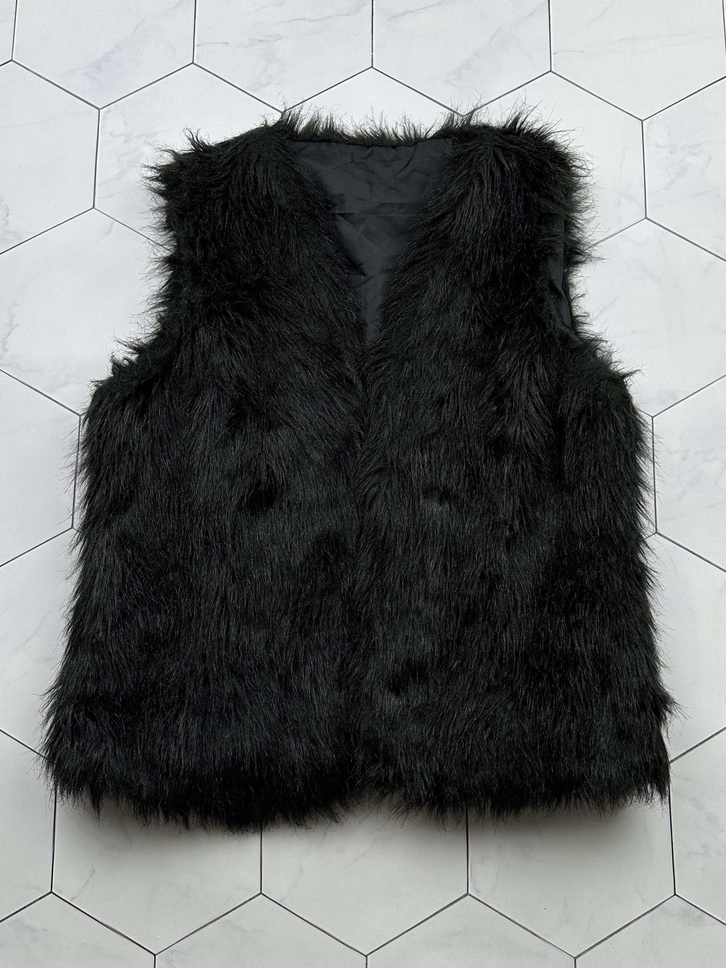 Vintage Vintage Faux Fur Vest (B474)E2D15 Size US S / EU 44-46 / 1 - 1 Thumbnail