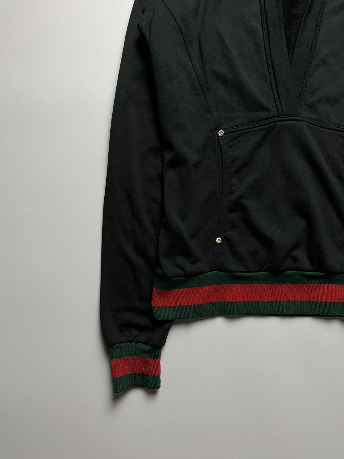 Gucci Gucci by Frida Giannini - Gucci Web Hoodie Size XS / US 0-2 / IT 36-38 - 7 Thumbnail