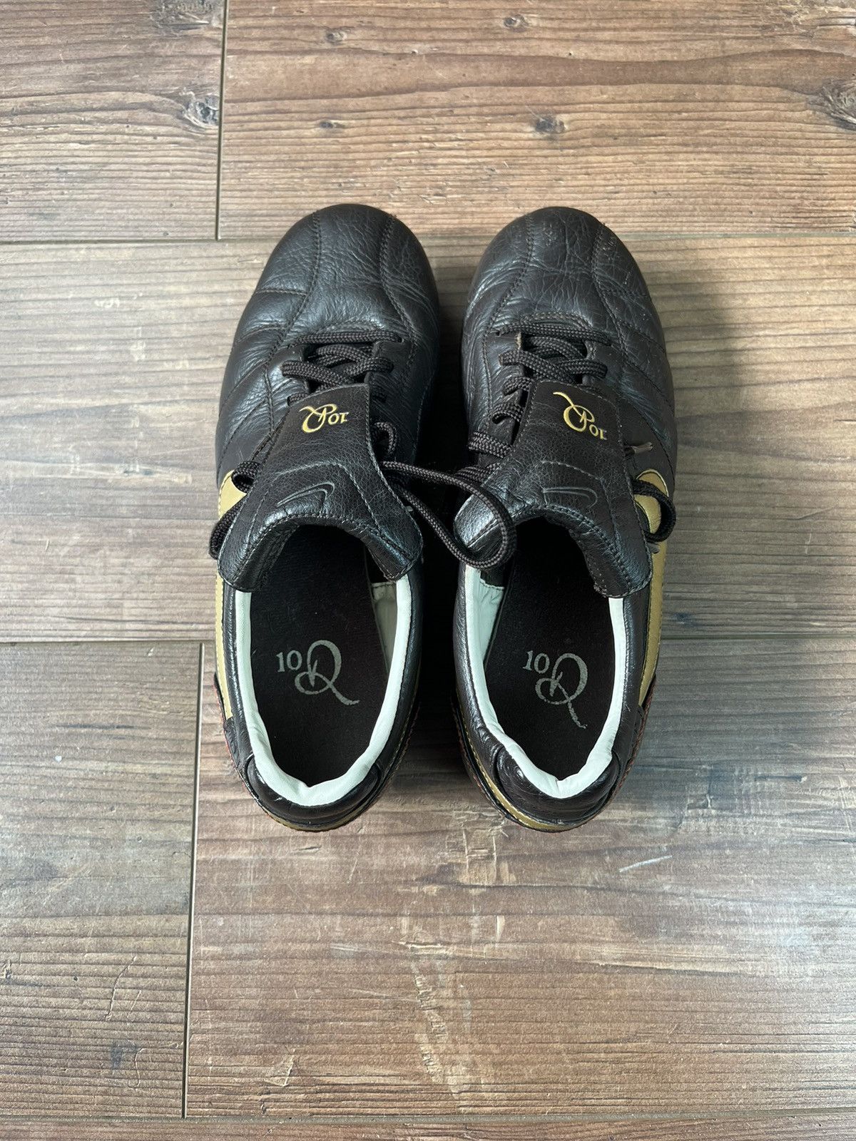 Nike × Vintage Vintage Nike Ronaldinho 10 Tiempo Leather Soccer Shoes Size US 7 / EU 40 - 6 Thumbnail