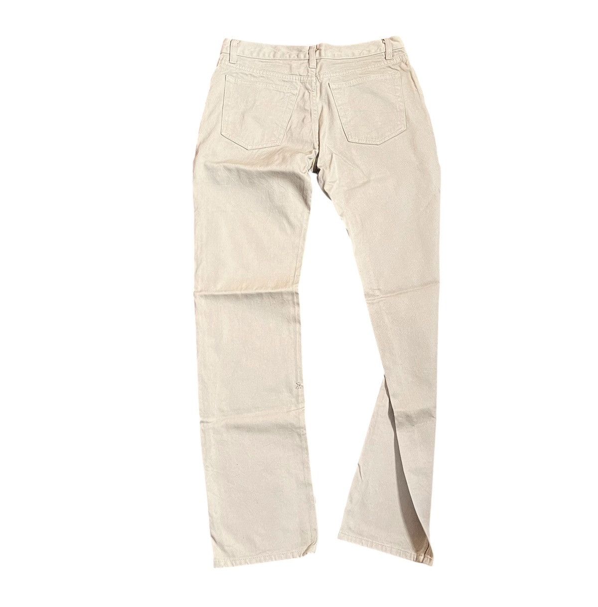 Helmut Lang Vintage helmut lang light cream denim jeans Size US 29 - 7 Thumbnail