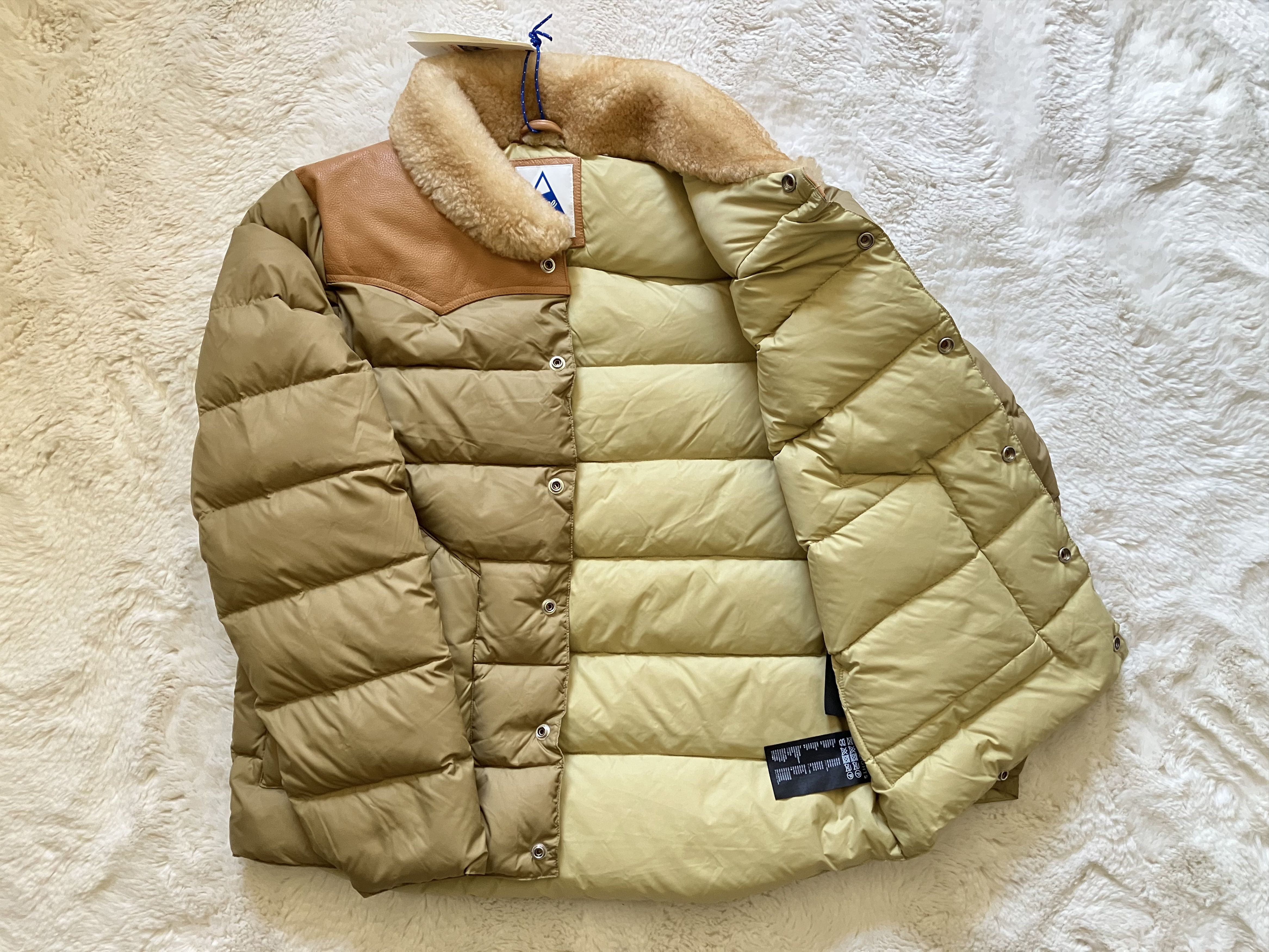Cape Heights Cape Heights Shearling Collar Down Jacket Size US M / EU 48-50 / 2 - 9 Thumbnail