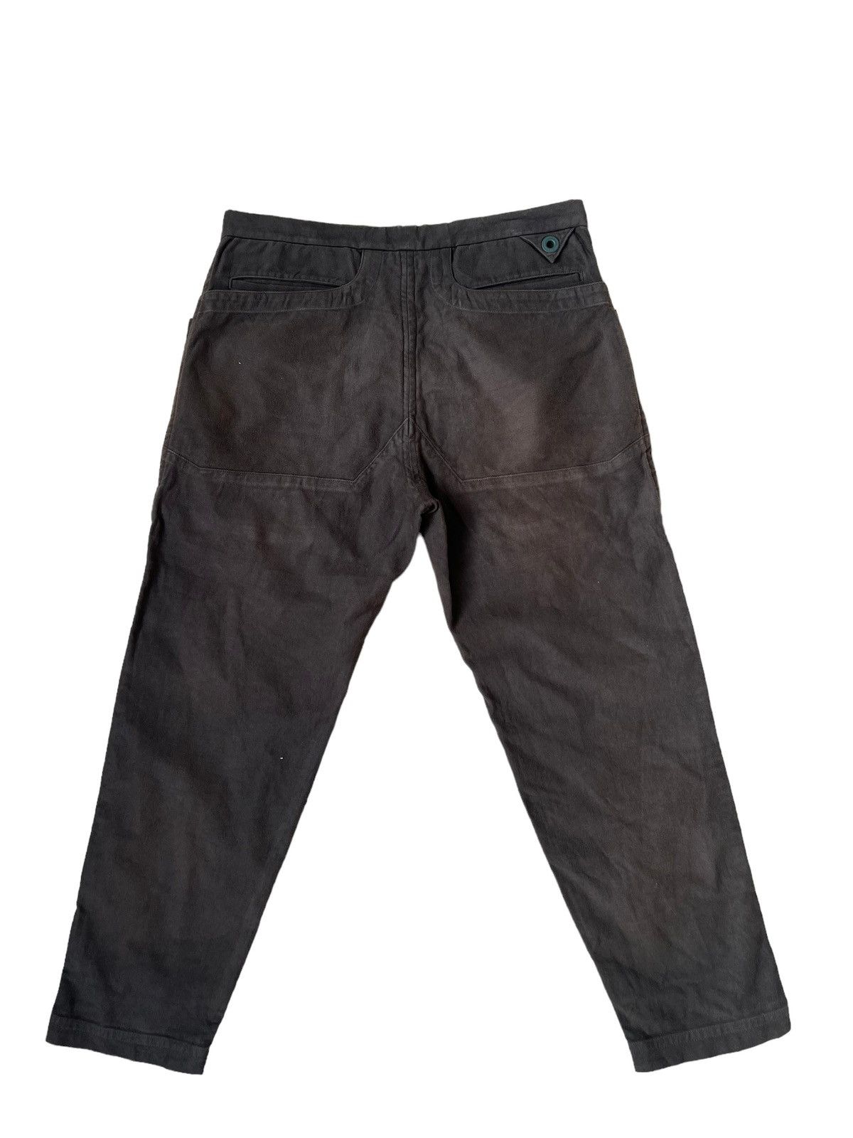 White Mountaineering NWT “Used Look“ Sun Fade Suede Cotton Crop Pant Huge Pocket Size US 30 / EU 46 - 2 Thumbnail