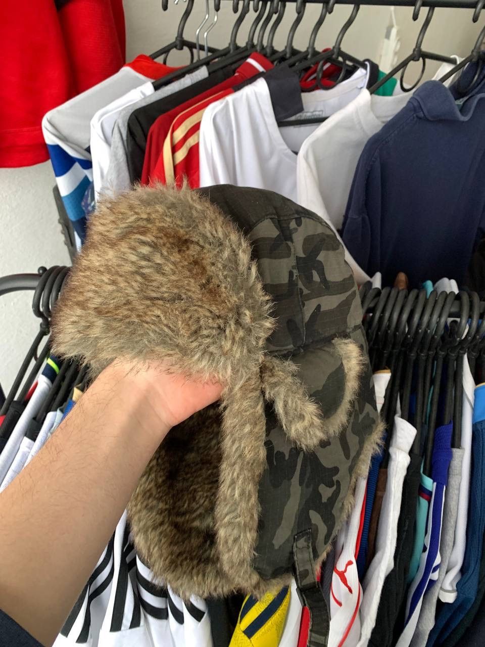Hysteric Glamour × Vintage Vintage Y2K Japanese Ushanka Military Carti Style Opium Fur Size ONE SIZE - 1 Thumbnail