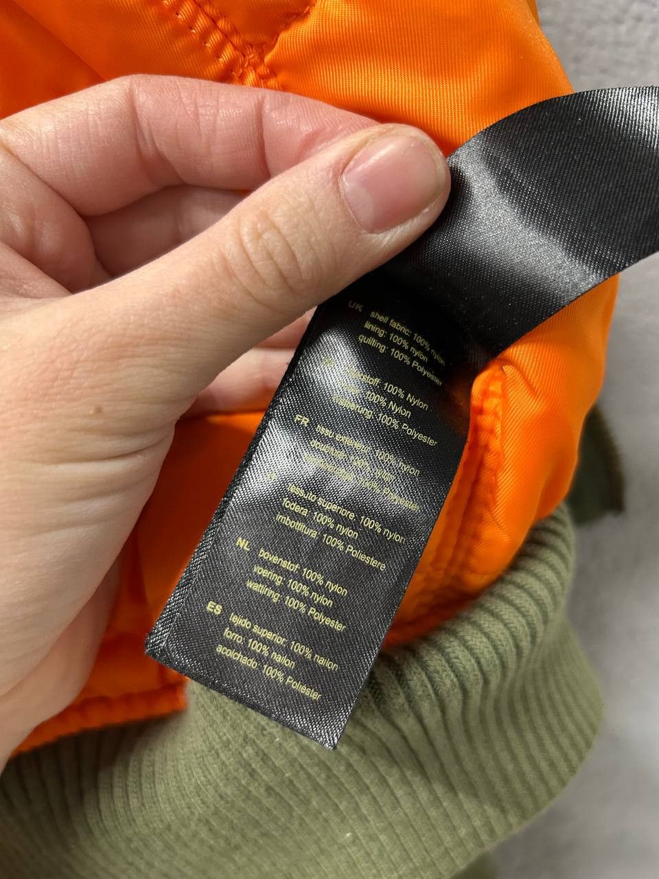 Alpha Industries Alpha Industries NASA mens bomber jacket size M Size US M / EU 48-50 / 2 - 10 Thumbnail