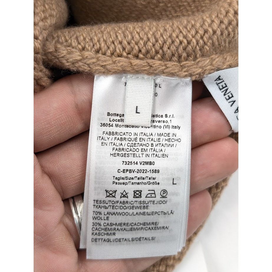 Bottega Veneta o1rshd1 Size: L / Overlock Wool Cashmere Beanie Hat / Cap Size ONE SIZE - 13 Thumbnail