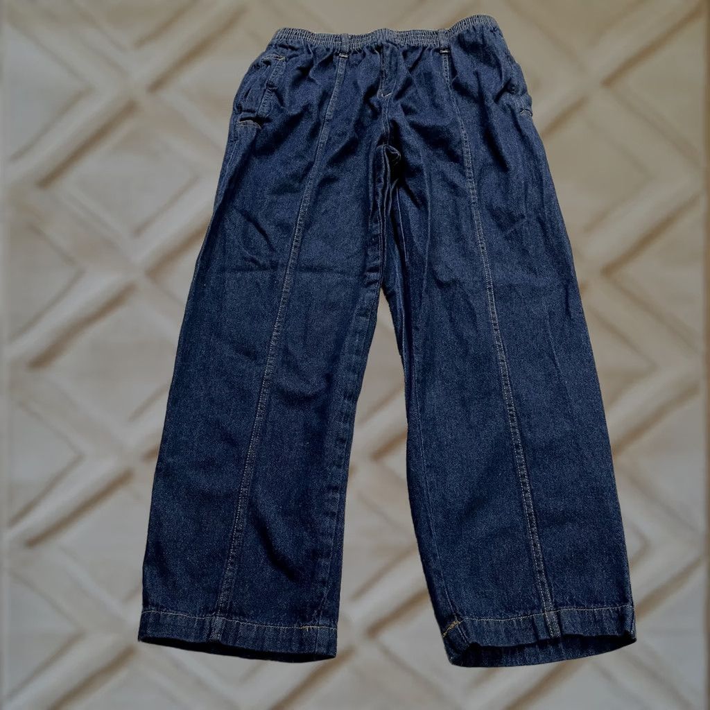Vintage Roman Originals Jeans Pants Womens Plus 16W Blue Classic Fit Straight 30x28 Denim 100% Cotton Holiday? No, keep concise. Size 30" / US 8 / IT 44 - 1 Thumbnail