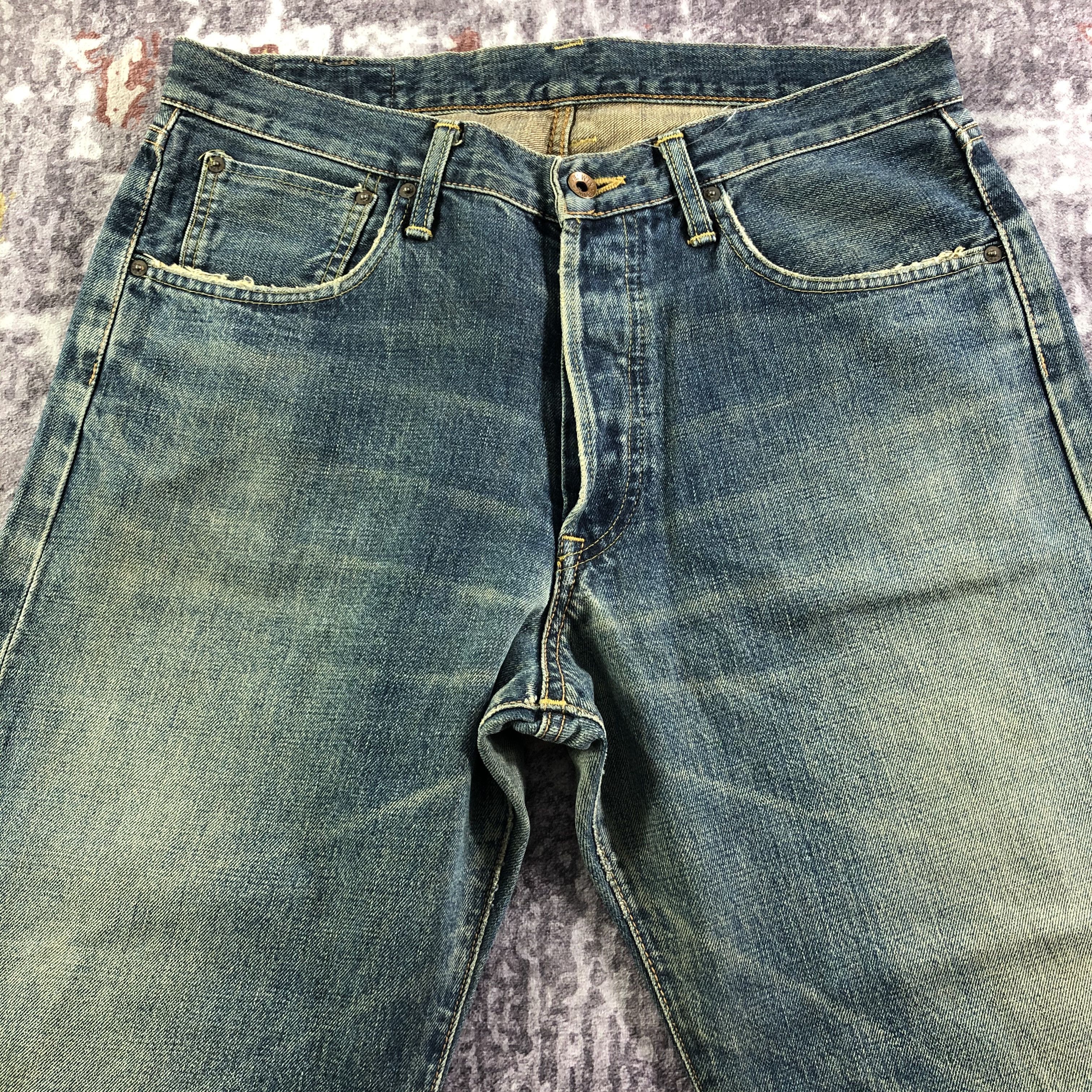 Edwin Vintage Edwin 505 Selvedge Jeans-JM3546 Size US 34 / EU 50 - 3 Thumbnail