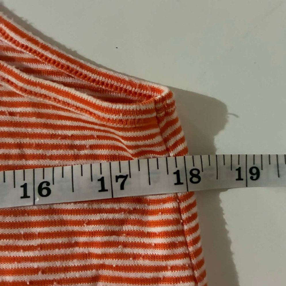 Old Navy Old Navy Orange and White Striped Maternity Tank - M Size M / US 6-8 / IT 42-44 - 5 Thumbnail