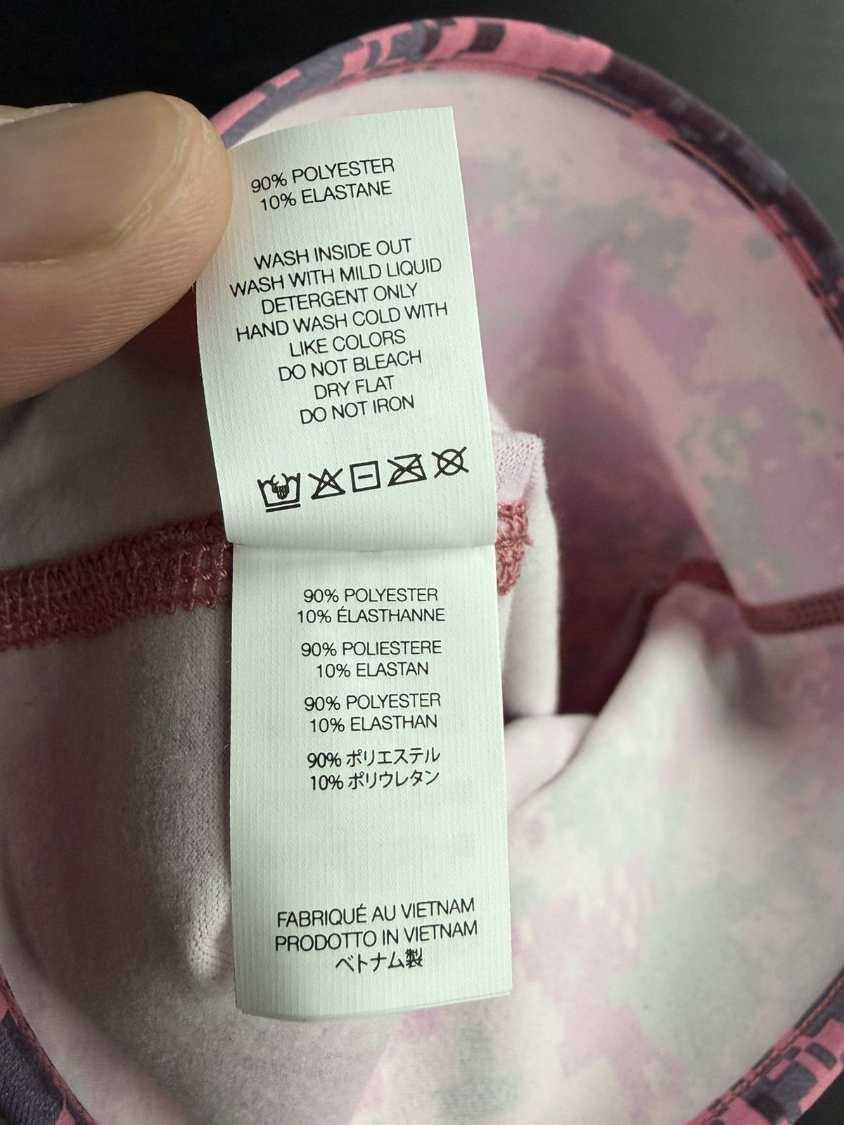 Supreme Supreme Heat Reactive Camo Balaclava Pink FW 25 Size ONE SIZE - 6 Thumbnail
